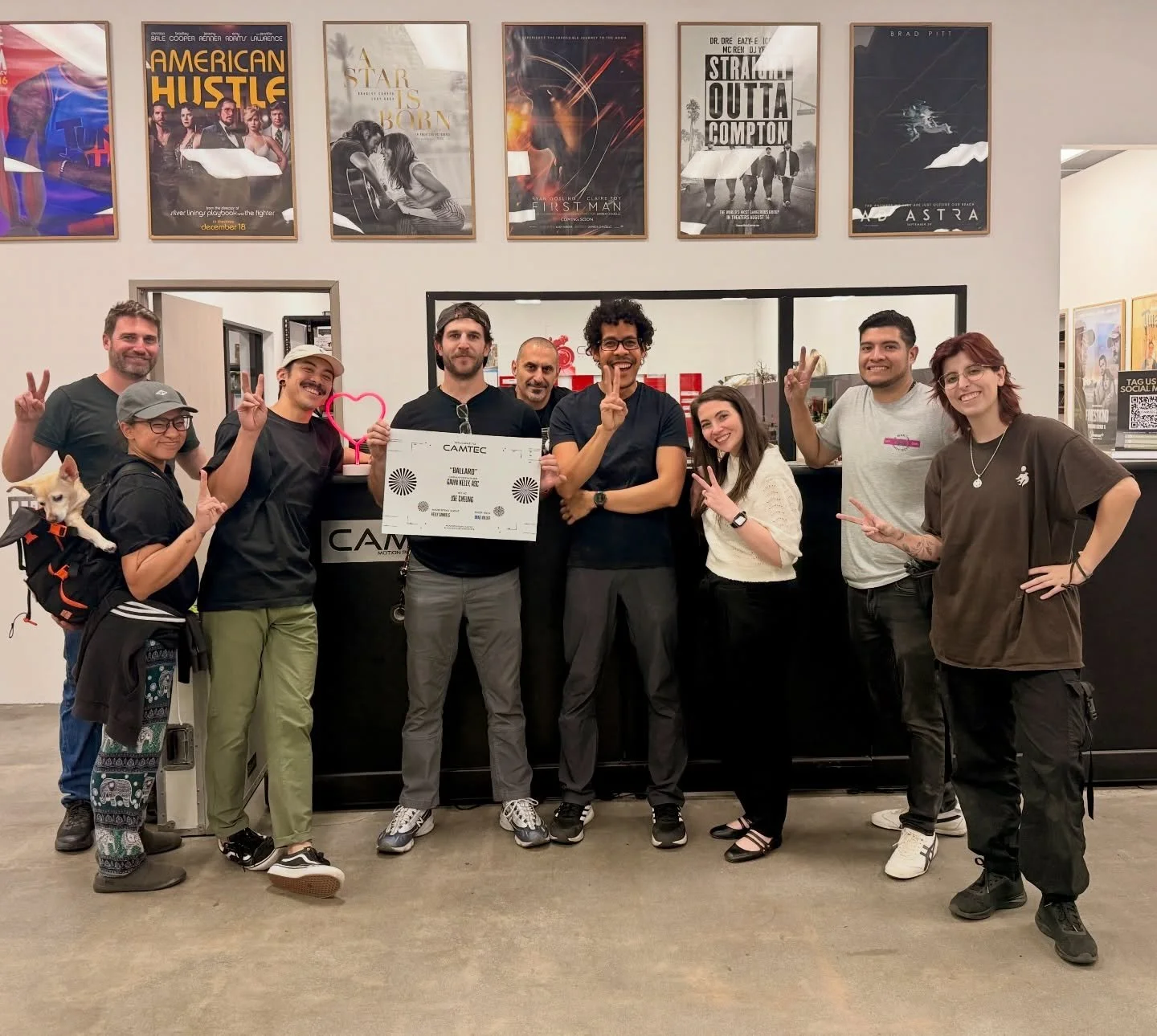 ✨❤️ And that&rsquo;s a wrap on prep for Ballard Season✌️
Cheers to the fantastic camera crew who has made us smile everyday this week&hellip; especially James the official crew pup 🐾🐶