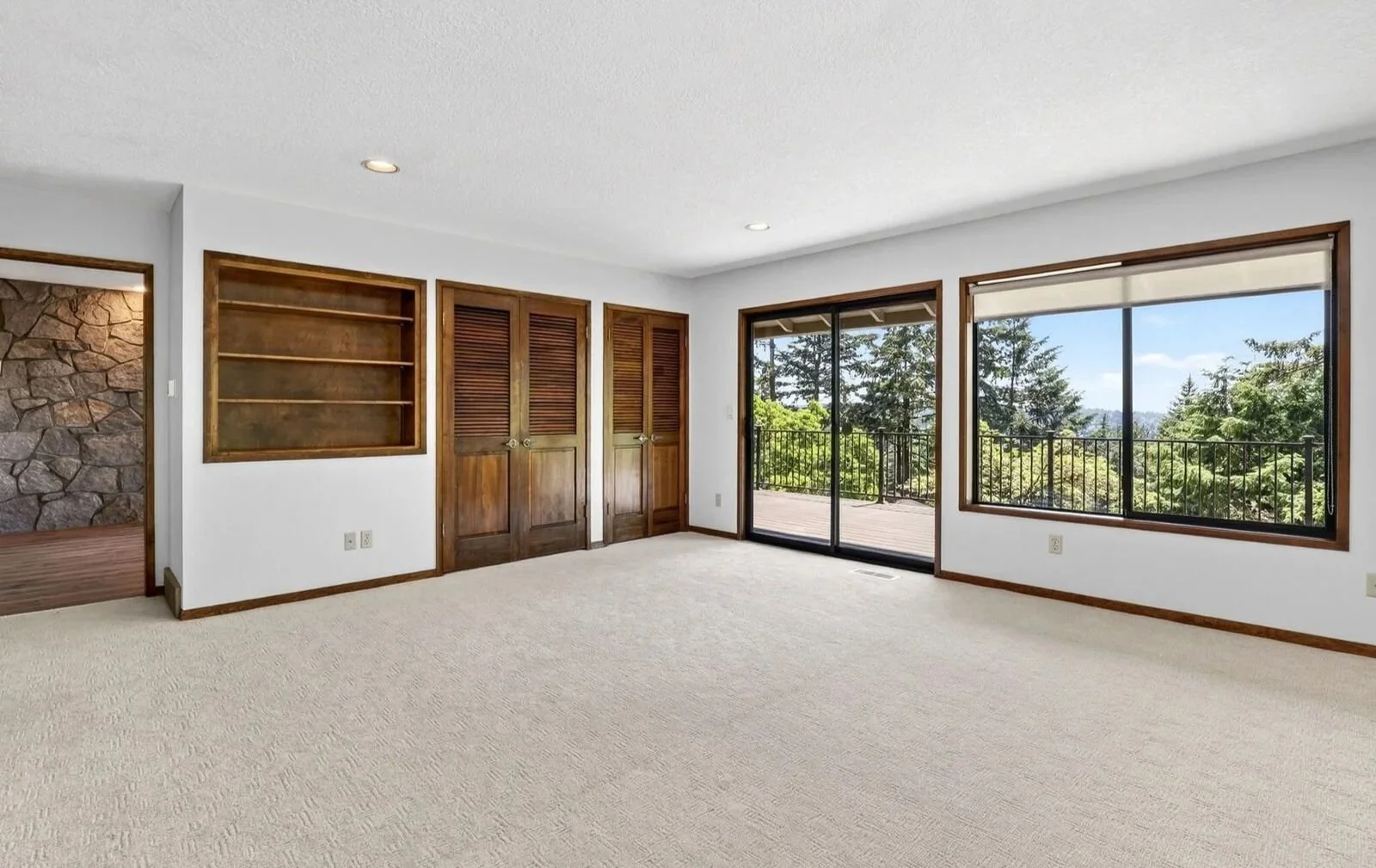 MID-MOD REBUILD - A 1973 Portland family home, renovated for resell, following intense winter storm damage. SCOPE: flooring, tile and countertop sourcing