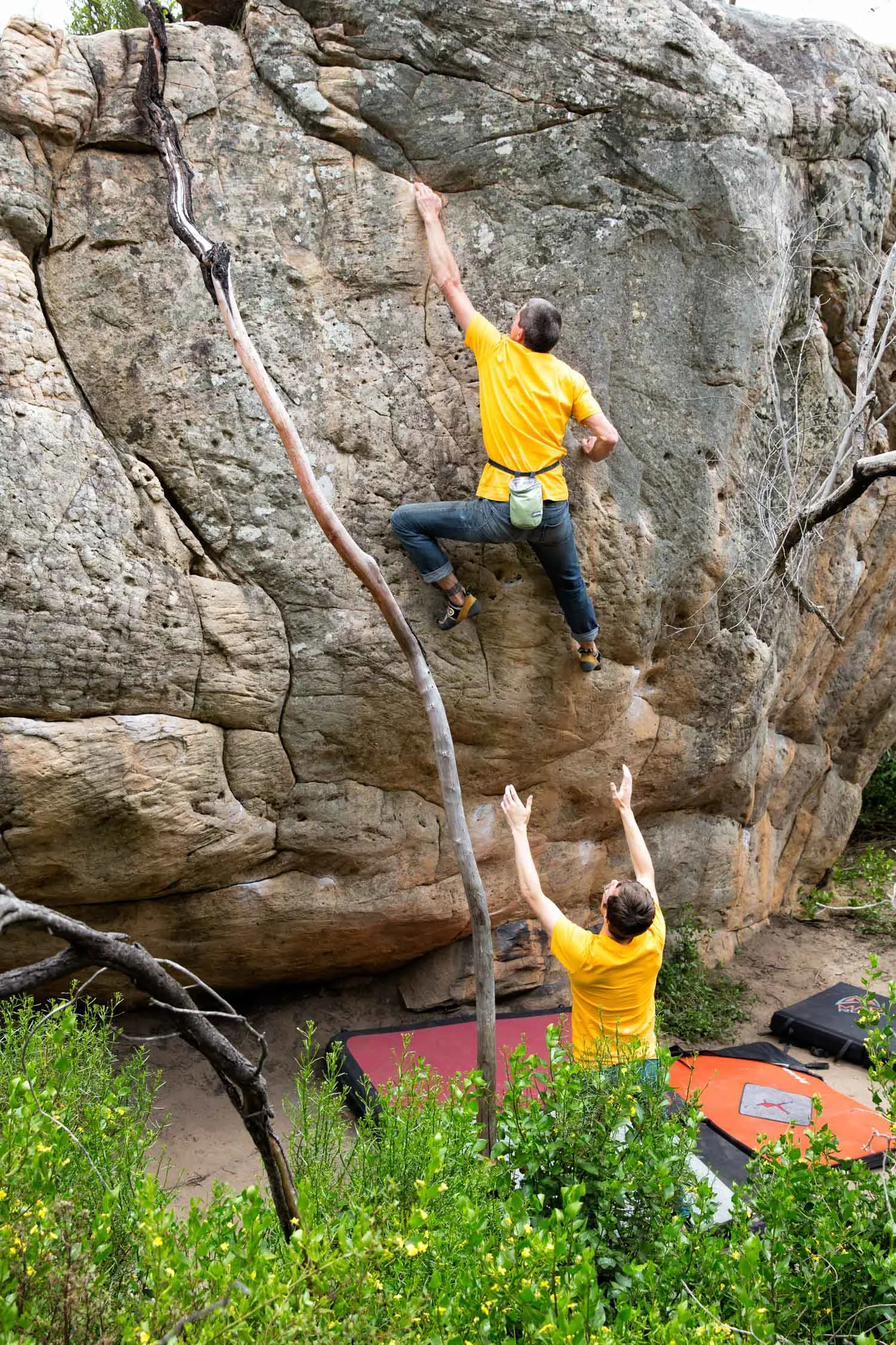 Adam Demmert on French Toast (V7). Kamil Sustiak