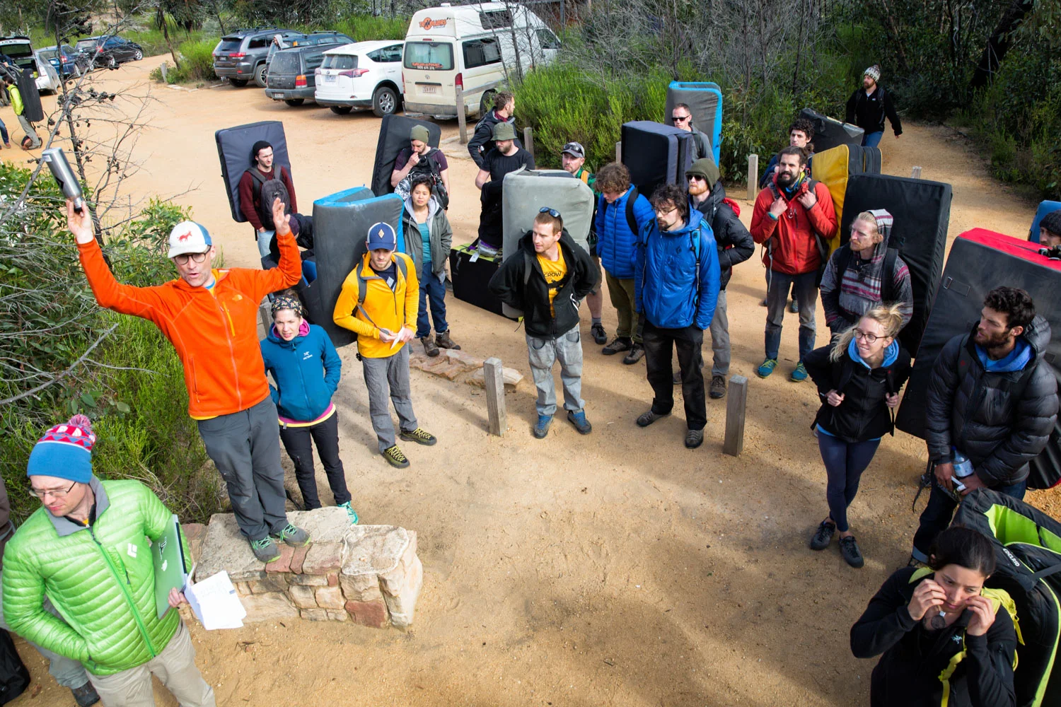 Sunday morning clinic sessions briefing; TL:DR – be excellent to each other, and the rock. Kamil Sustiak