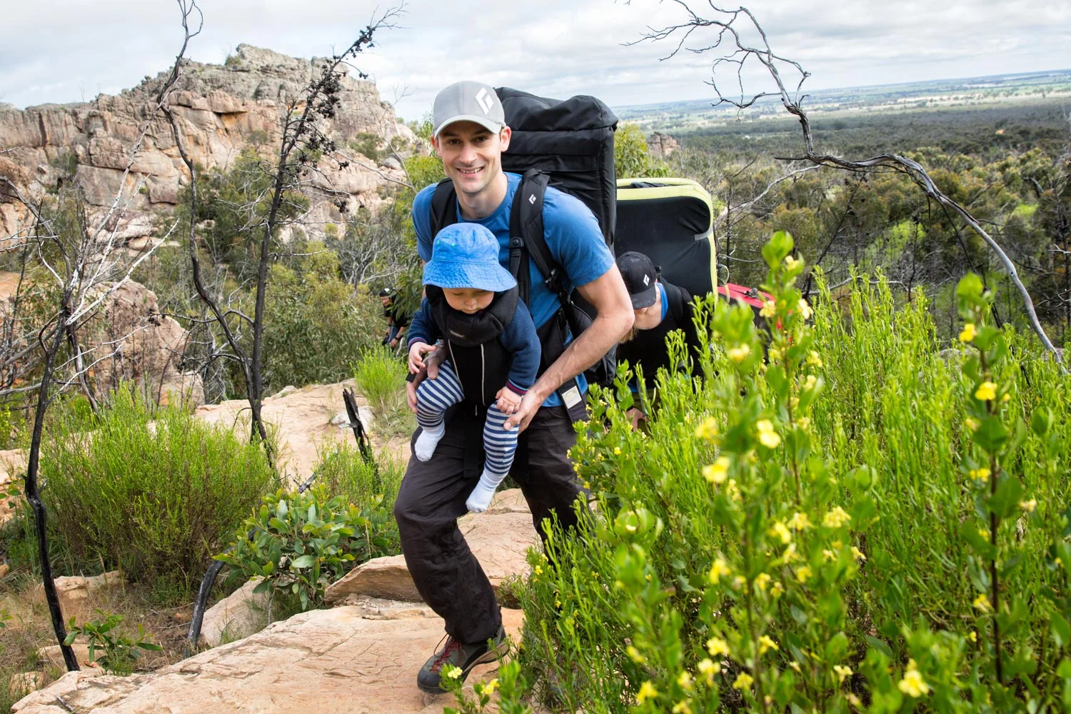 If the nature proponents are right then there is no doubt the baby in this picture will be an absolute crusher. James Kassay and bubba Harvey. Kamil Sustiak
