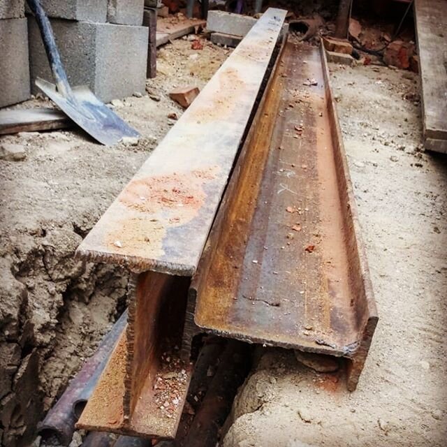 Ready for cleaning and priming 🙂 reclaimed beams salvaged from the existing building to be reused in our project in South London. &ldquo;Never demolish, never remove or replace, always add, transform and re-use&rdquo;. #lacatonvassal &bull;
&bull;
&