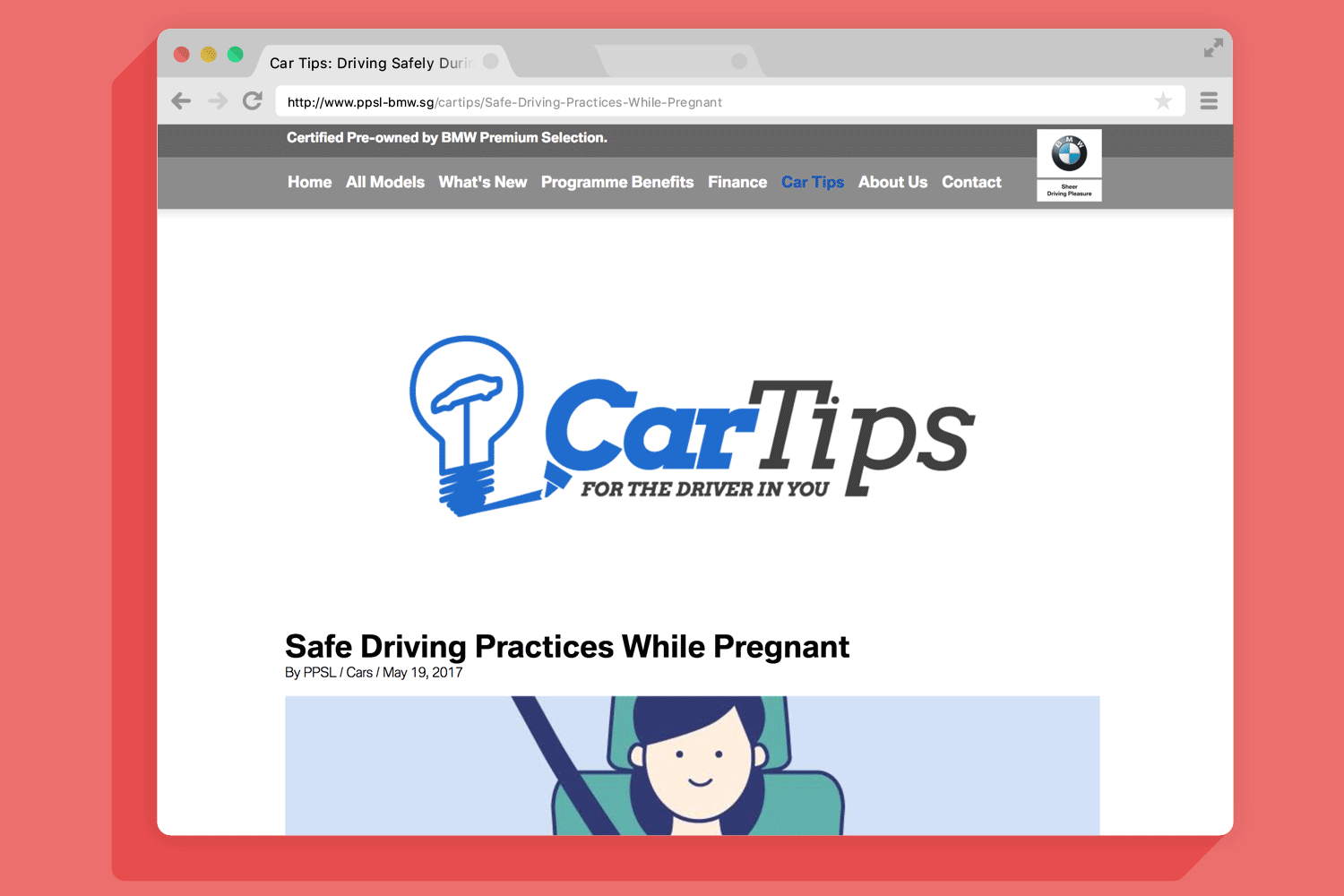   Safe Driving Practices While Pregnant  