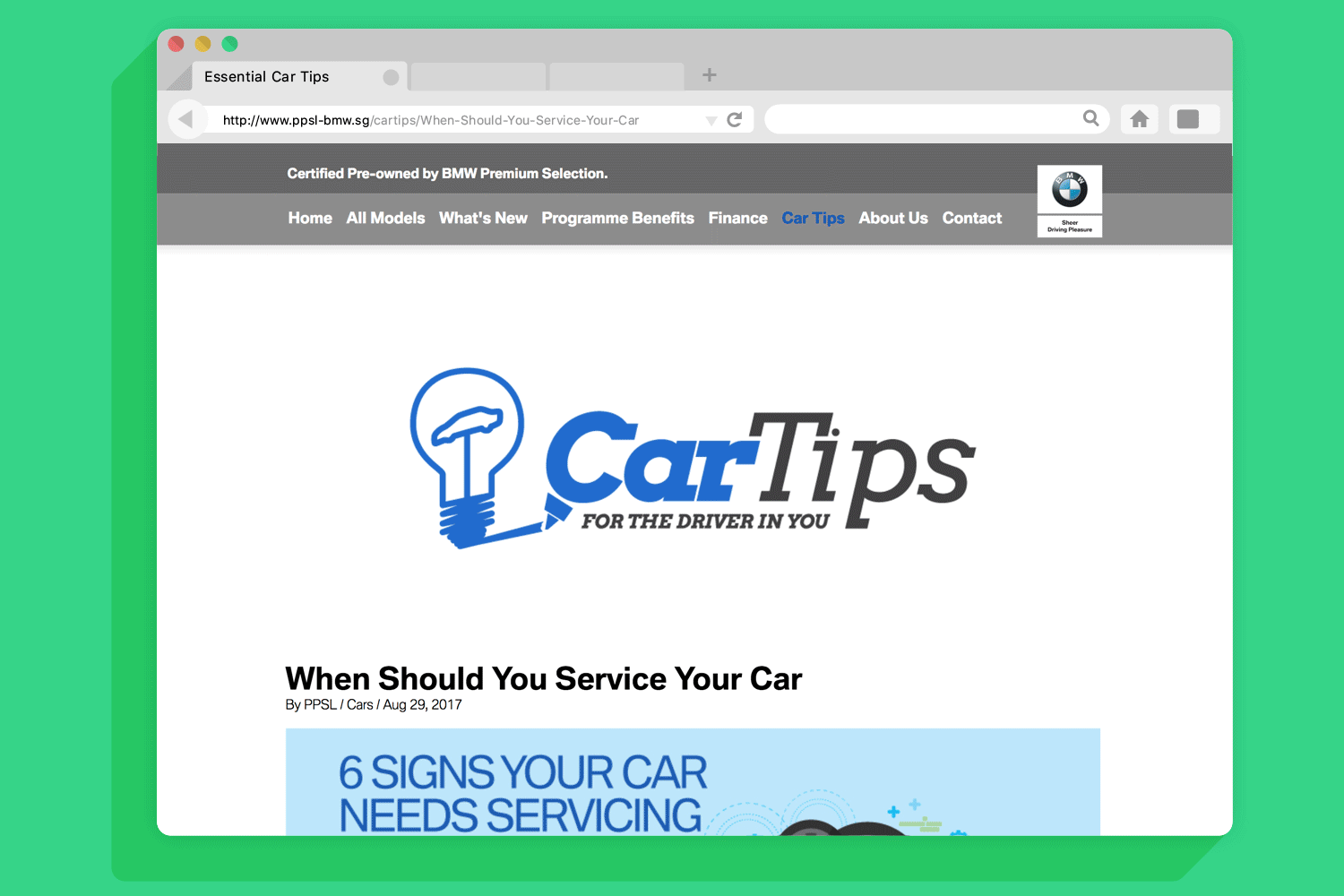   When Should You Service Your Car  