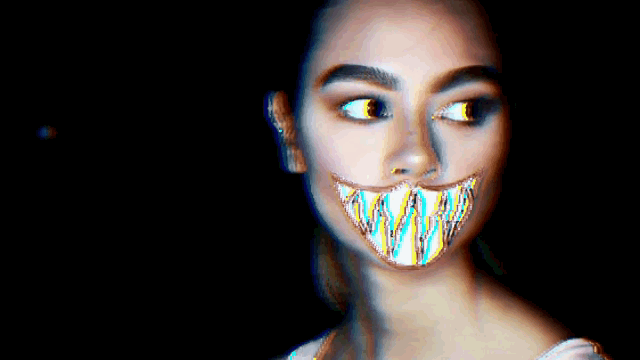 adorngirl clown mouth.gif