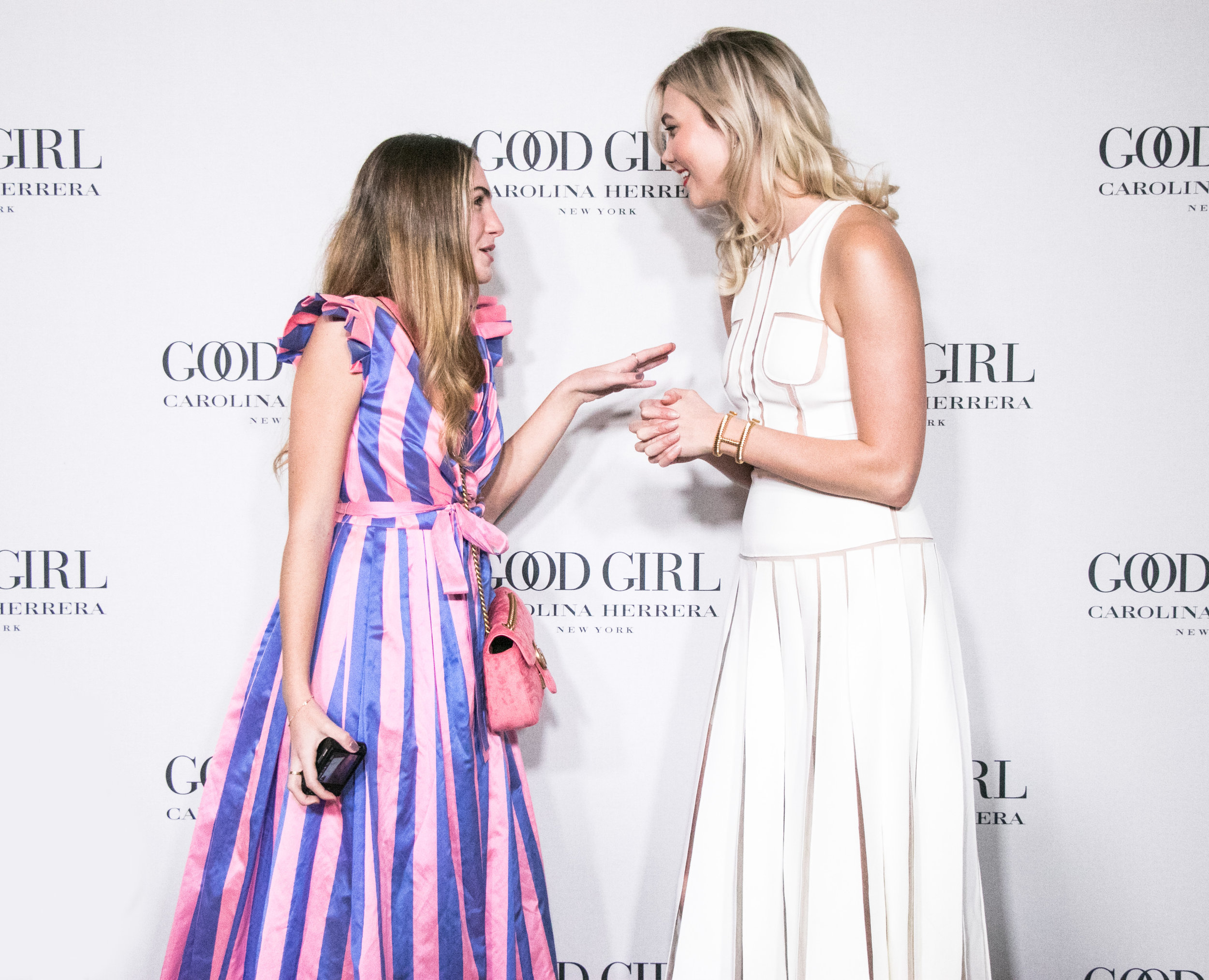 Karlie Kloss Carolina Herrera good girl UK launch party