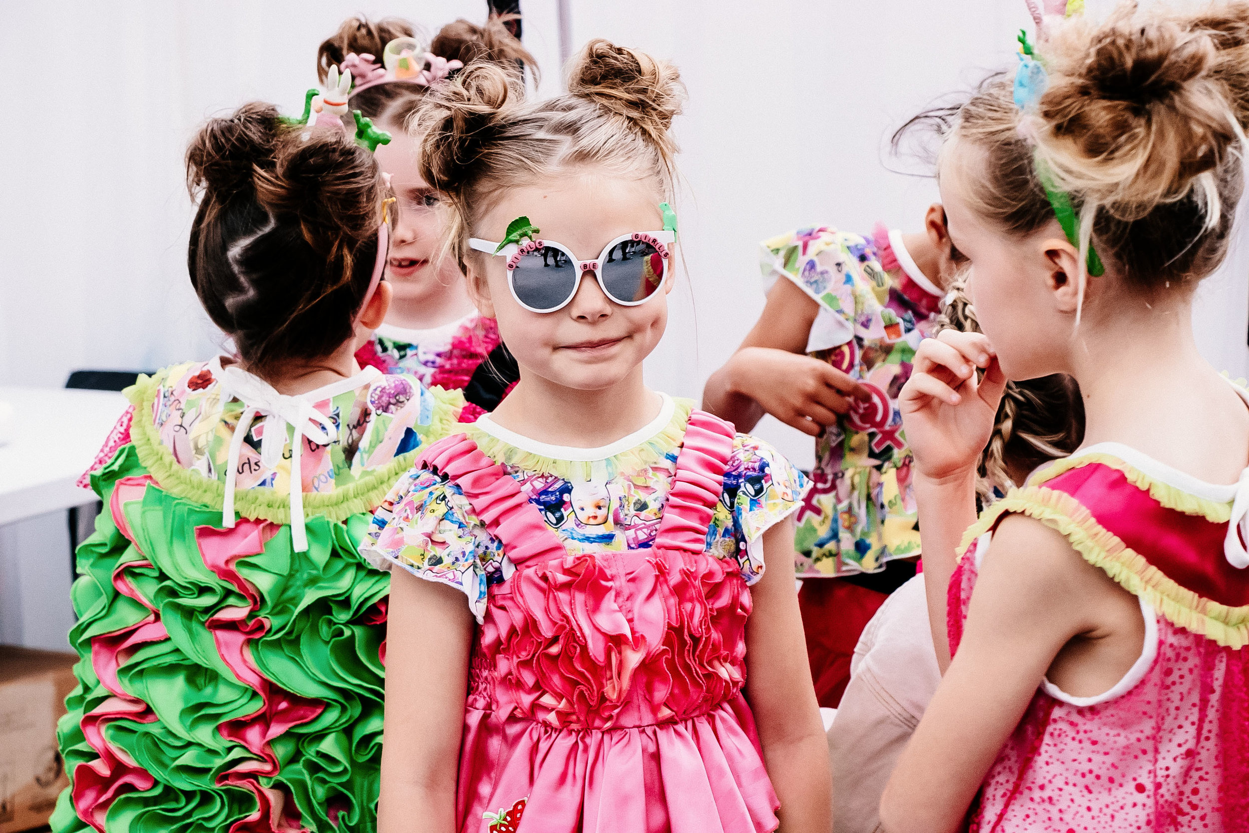 Backstage Graduate fashion week adorngirl.jpg