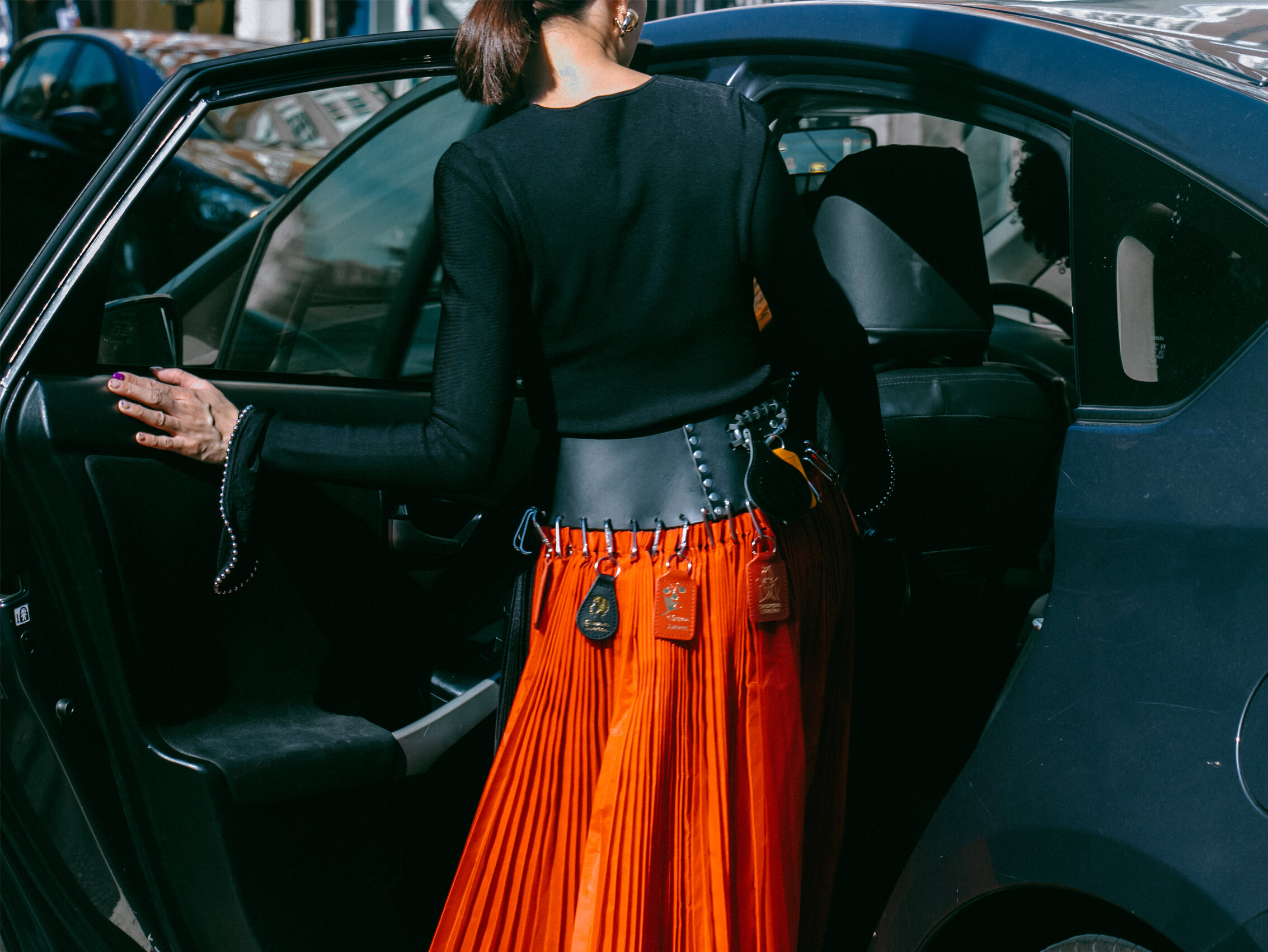 London Fashion Week street style