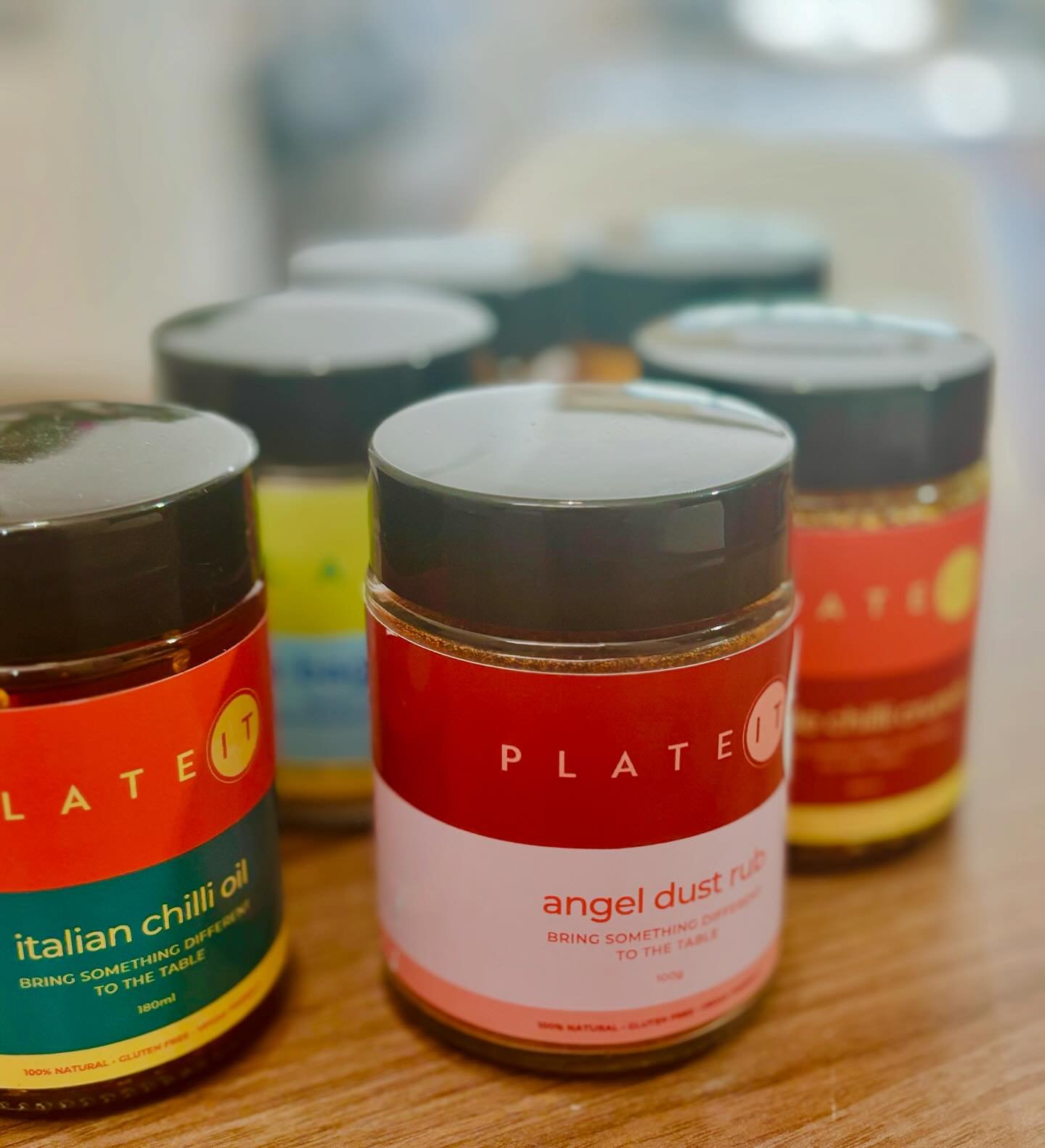 It was great to have a visit from @plateitfoods today with a fresh stash of condiments for the pantry. Can&rsquo;t wait to get them all home! 
Thanks Christopher and a huge congratulations to you and Rachel on your new home ❤️🏡