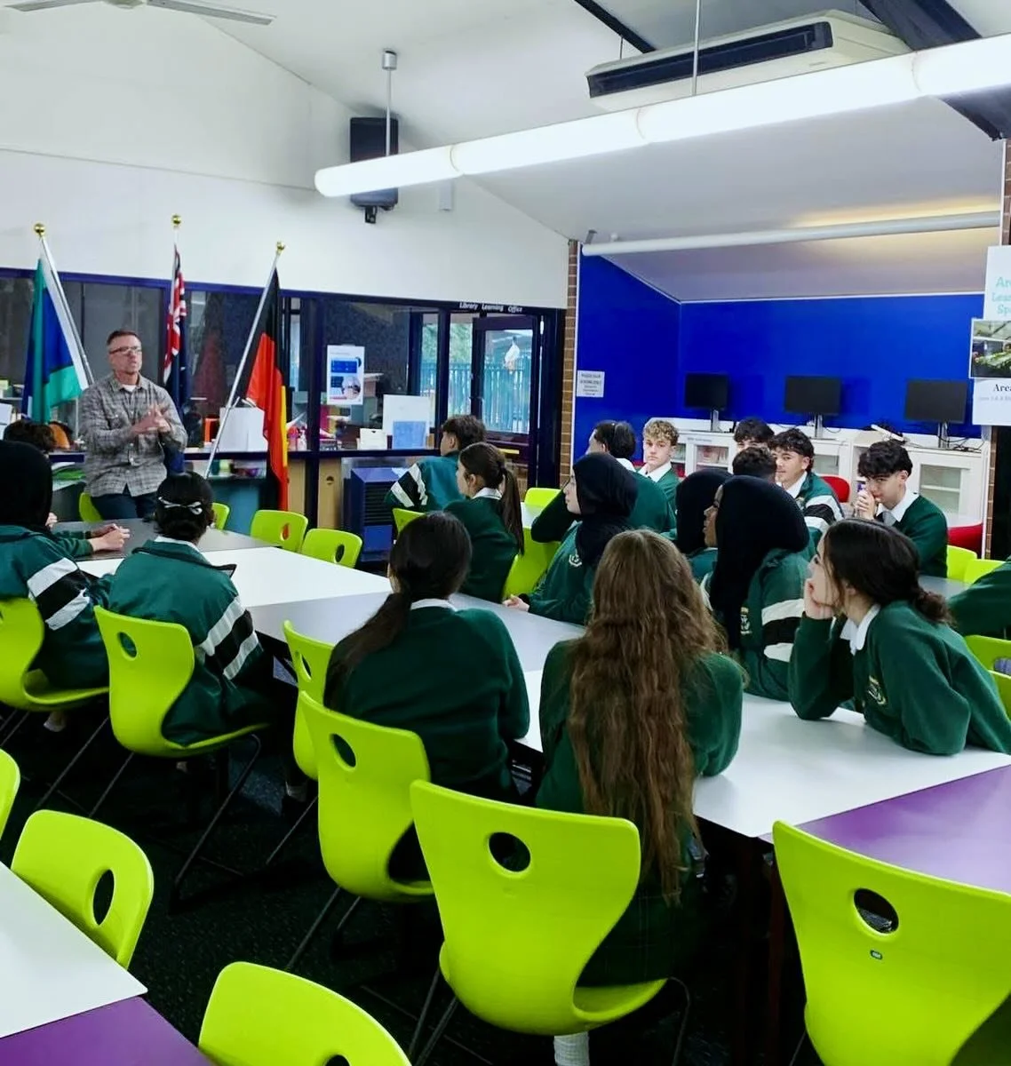 Recently I went back to my old stomping grounds at Greystanes High to talk money and credit, and the big wide world beyond school. 

Clever kids, great questions, awesome staff 🤓