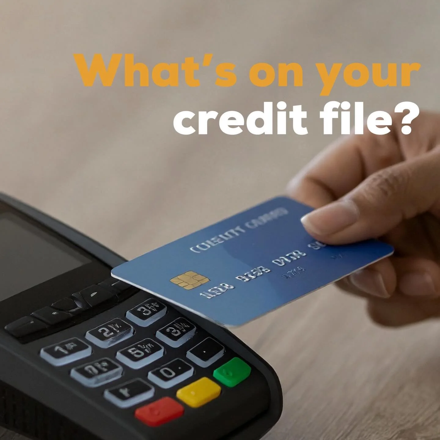 Your credit file shows potential lenders a lot more than just a score.

It&rsquo;s a comprehensive report that shows repayment histories for the last two years, credit limits (not just balances), enquiries, defaults...

Lenders are looking at the typ