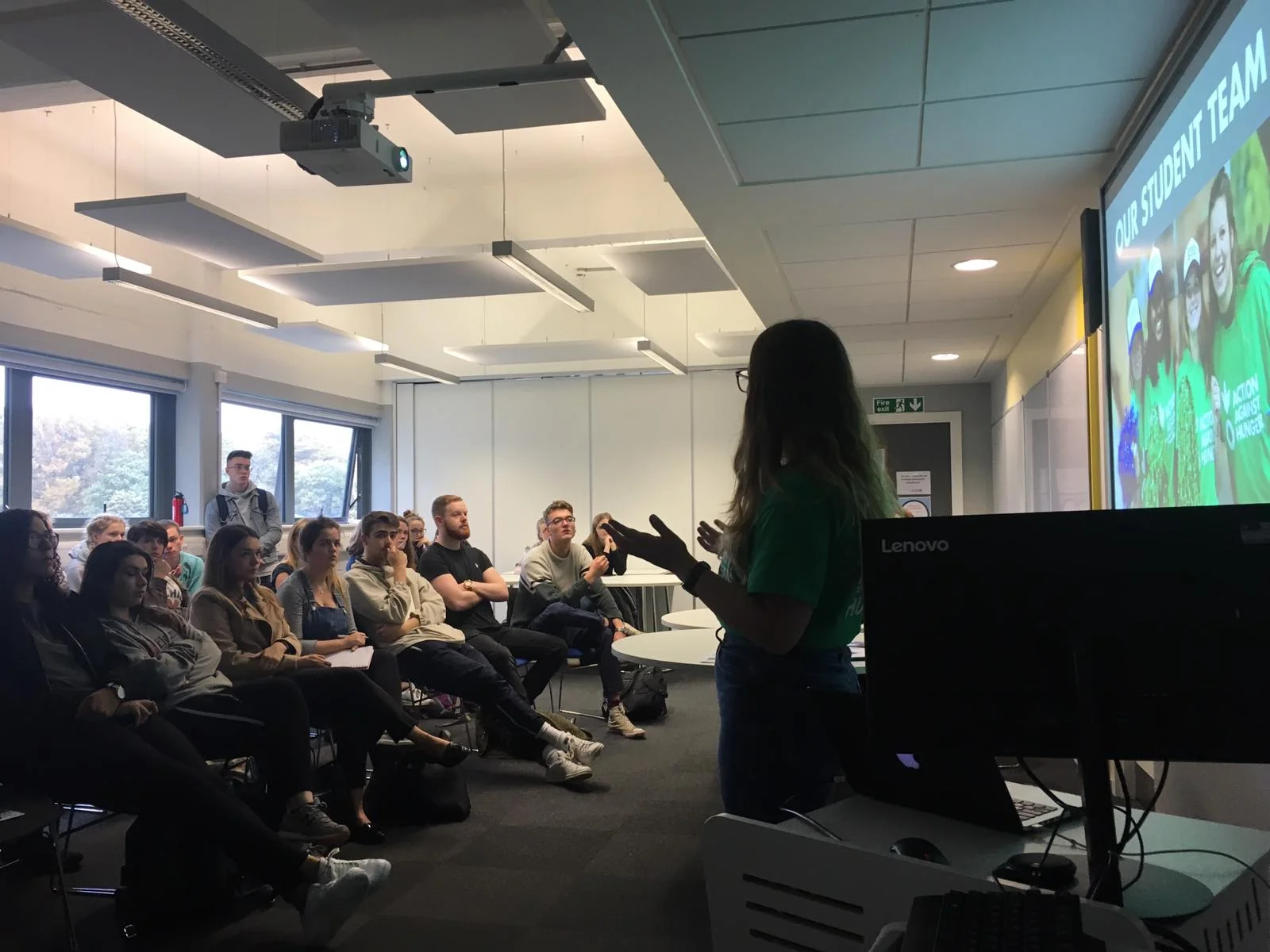 Holly’s afternoon information meeting room