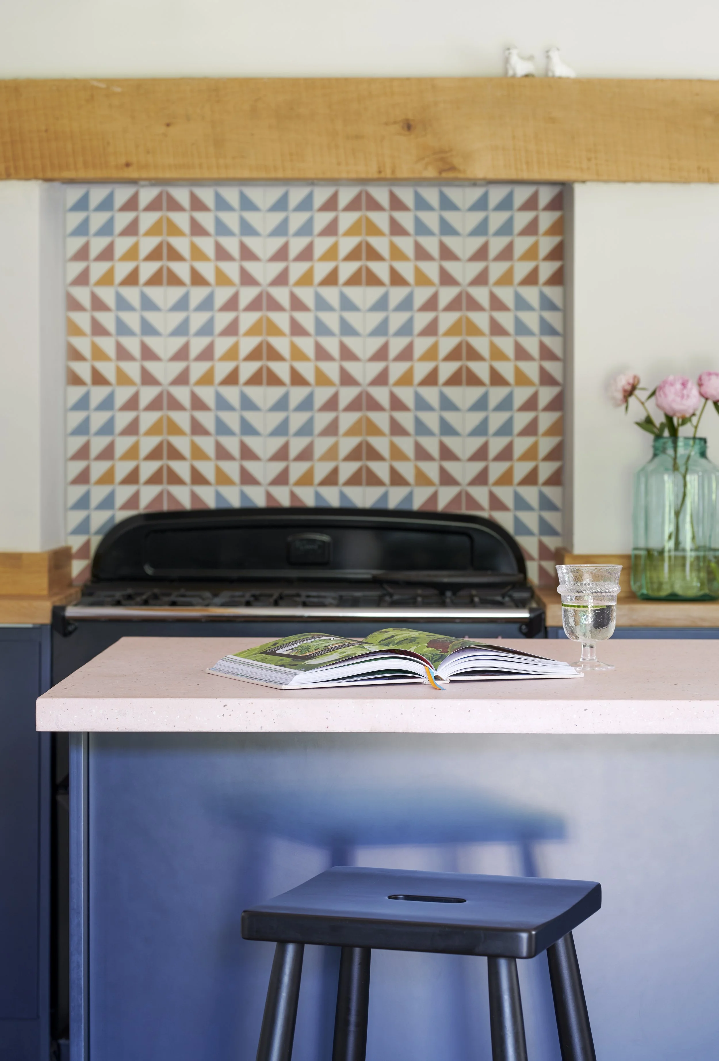 Pink Polished Concrete Worktop