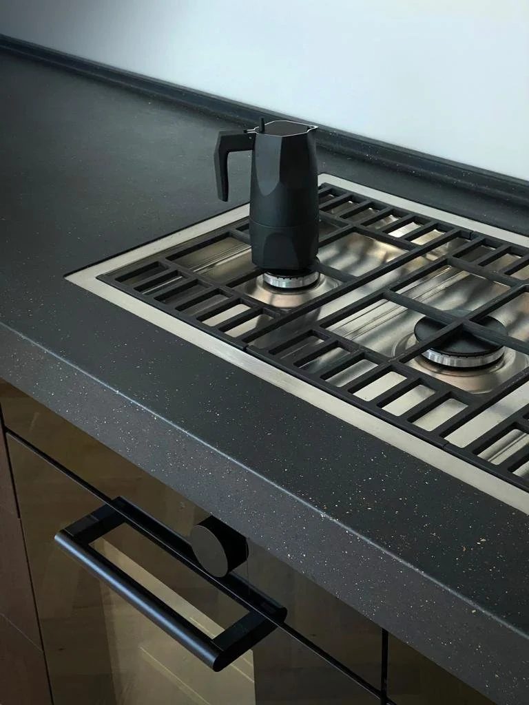 Black Polished Concrete Worktop