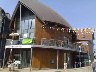 Building up to the Horsebridge
