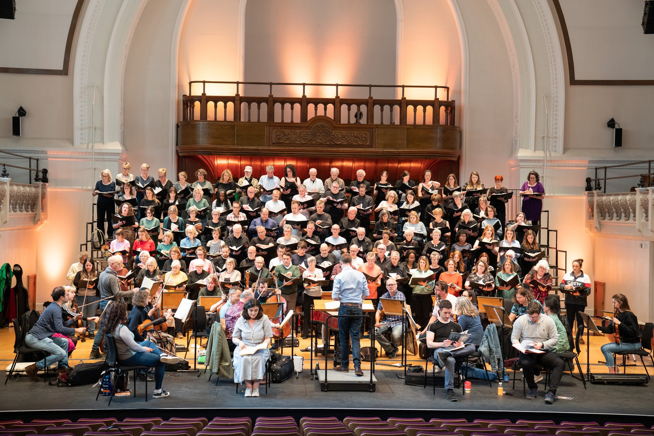  Photographer: LDN Photography; Conductor: Calum Fraser; Soprano: Susanna Fairbairn; Mezzo-soprano: Beth Taylor; Tenor: Joseph Doody; Bass: Thomas Humphries; Orchestra: Brandenburg Sinfonia 