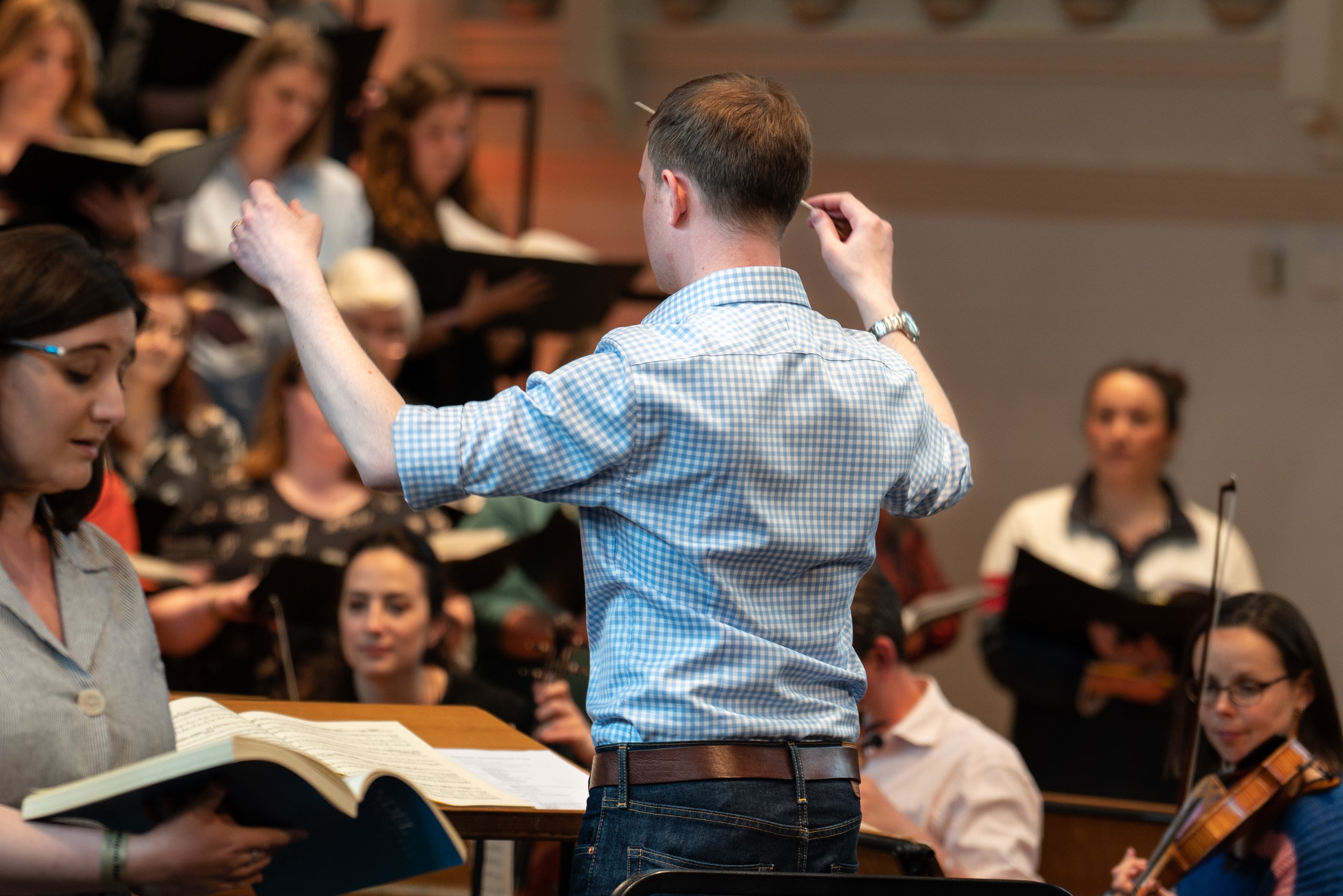  Photographer: LDN Photography; Conductor: Calum Fraser; Soprano: Susanna Fairbairn; Mezzo-soprano: Beth Taylor; Tenor: Joseph Doody; Bass: Thomas Humphries; Orchestra: Brandenburg Sinfonia 