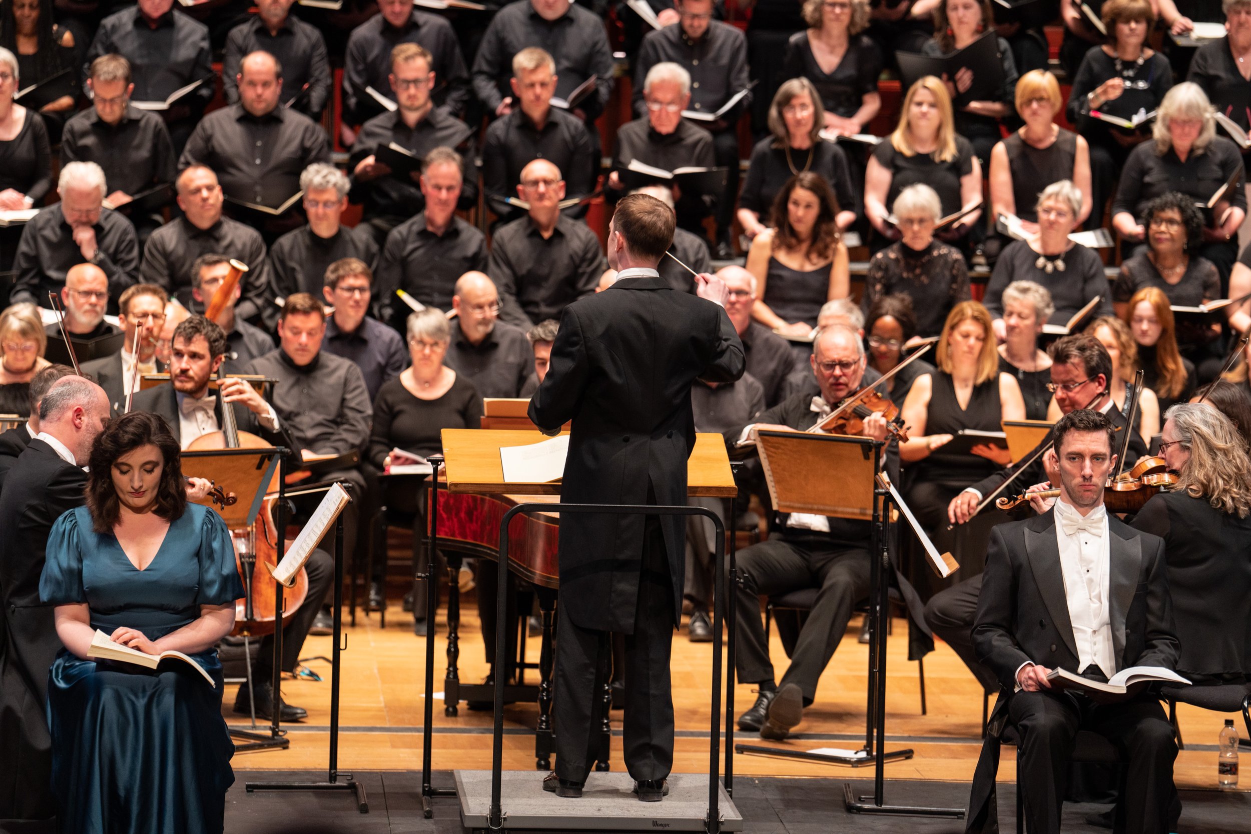  Photographer: LDN Photography; Conductor: Calum Fraser; Soprano: Susanna Fairbairn; Mezzo-soprano: Beth Taylor; Tenor: Joseph Doody; Bass: Thomas Humphries; Orchestra: Brandenburg Sinfonia 