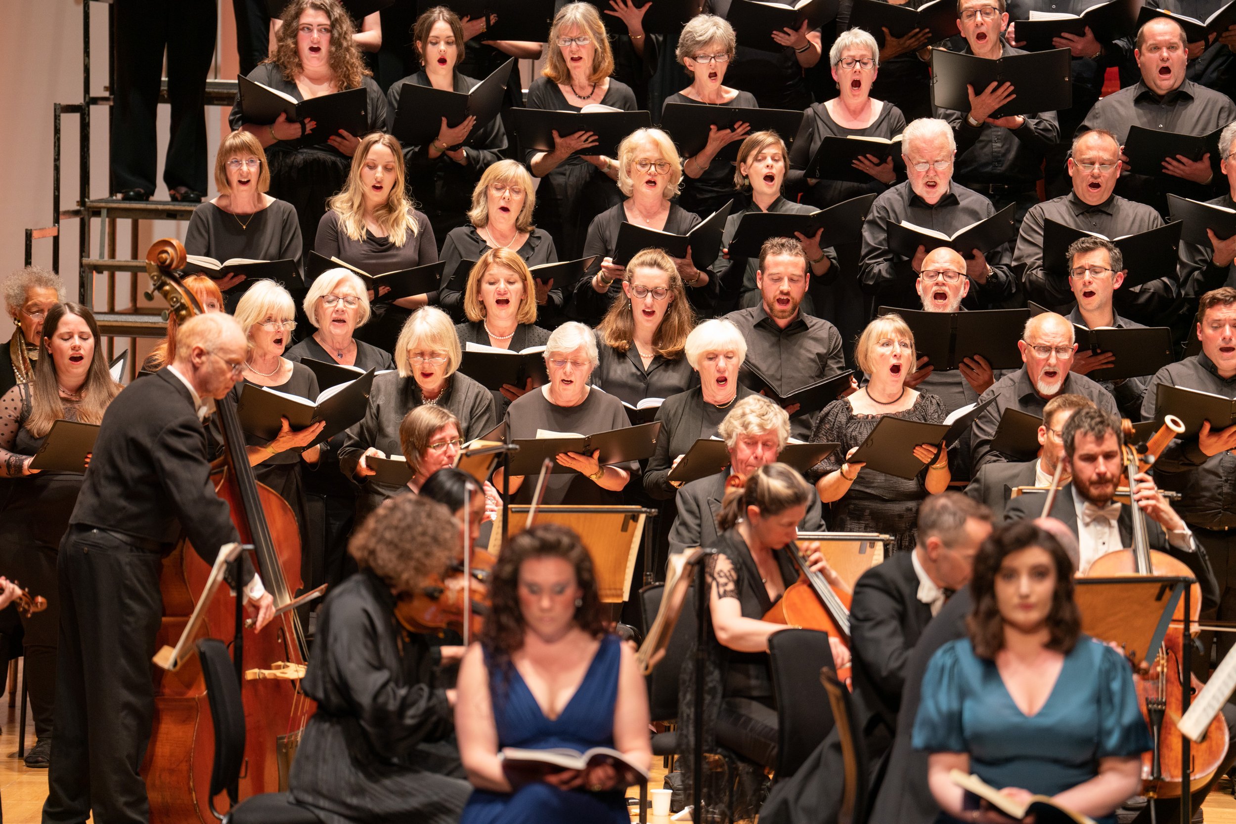  Photographer: LDN Photography; Conductor: Calum Fraser; Soprano: Susanna Fairbairn; Mezzo-soprano: Beth Taylor; Tenor: Joseph Doody; Bass: Thomas Humphries; Orchestra: Brandenburg Sinfonia 