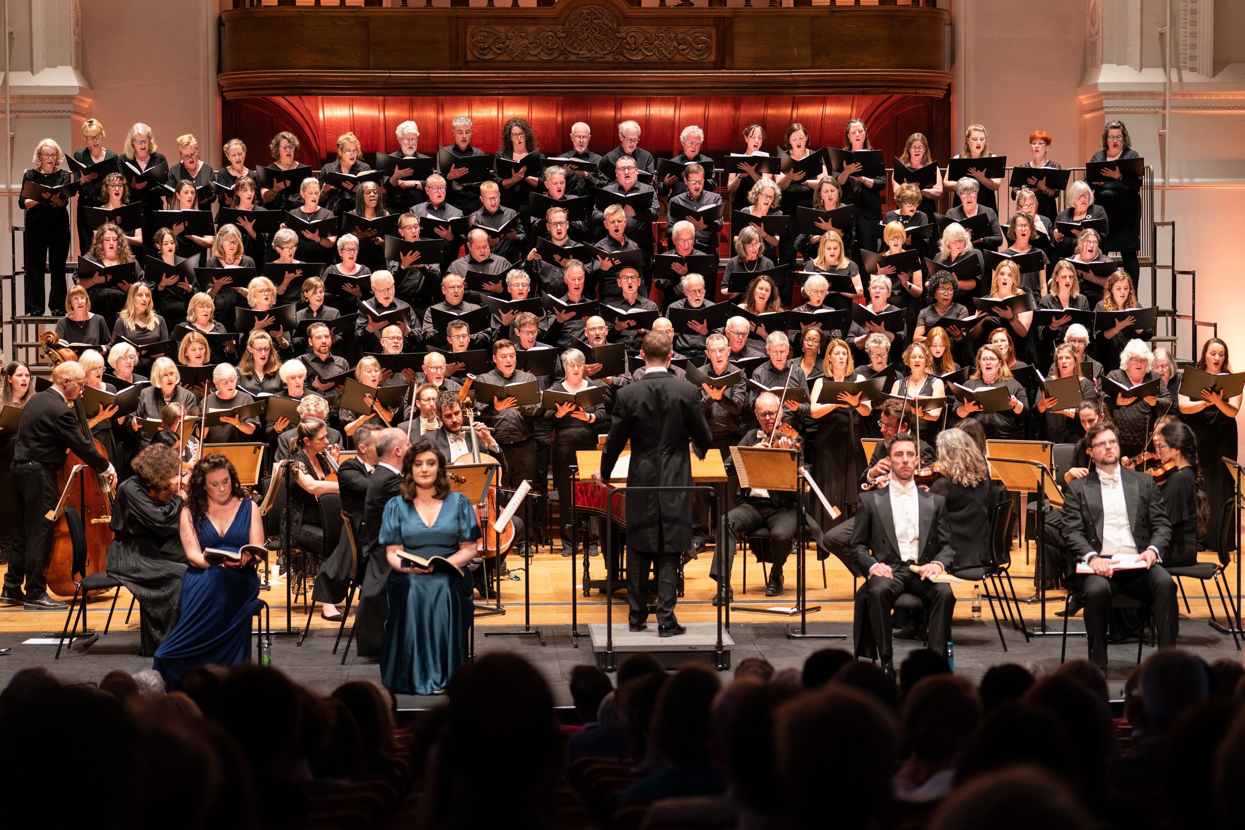  Photographer: LDN Photography; Conductor: Calum Fraser; Soprano: Susanna Fairbairn; Mezzo-soprano: Beth Taylor; Tenor: Joseph Doody; Bass: Thomas Humphries; Orchestra: Brandenburg Sinfonia 