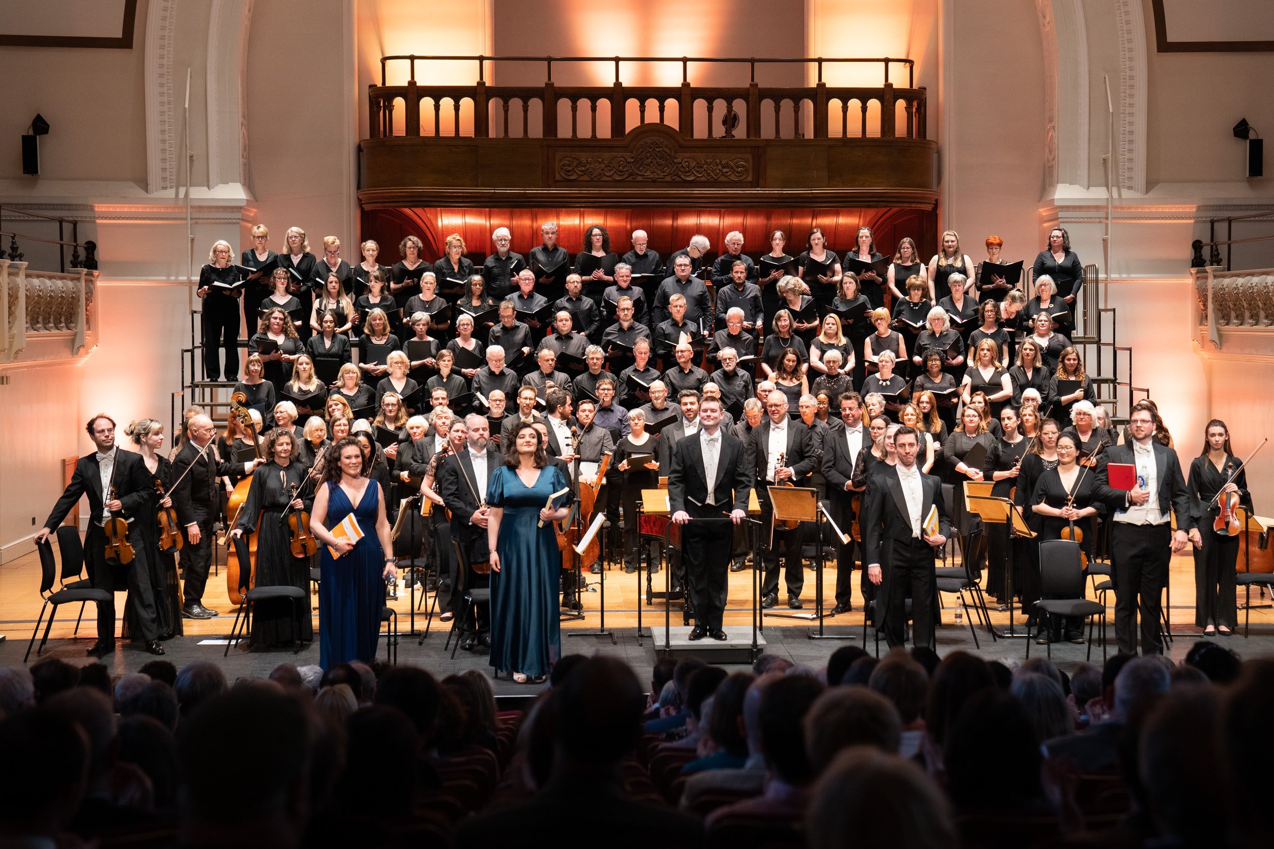  Photographer: LDN Photography; Conductor: Calum Fraser; Soprano: Susanna Fairbairn; Mezzo-soprano: Beth Taylor; Tenor: Joseph Doody; Bass: Thomas Humphries; Orchestra: Brandenburg Sinfonia 