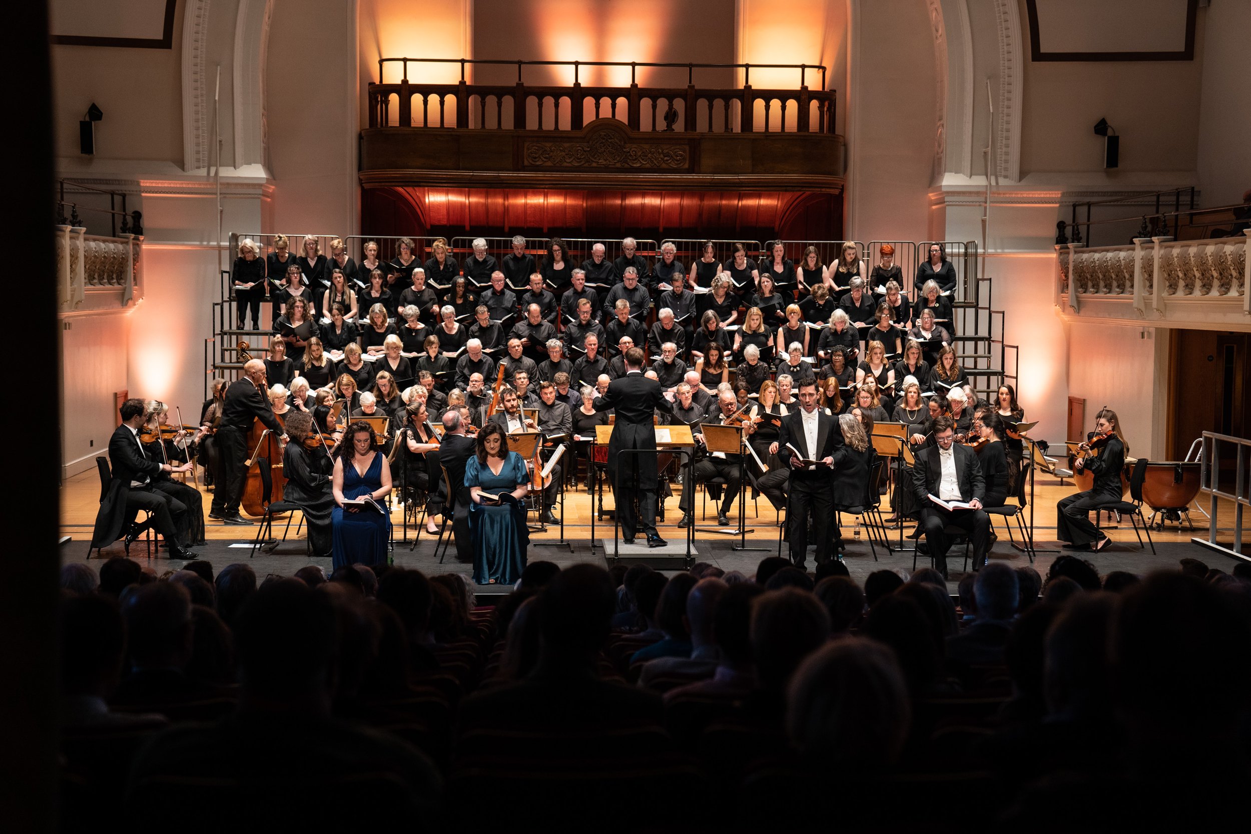  Photographer: LDN Photography; Conductor: Calum Fraser; Soprano: Susanna Fairbairn; Mezzo-soprano: Beth Taylor; Tenor: Joseph Doody; Bass: Thomas Humphries; Orchestra: Brandenburg Sinfonia 