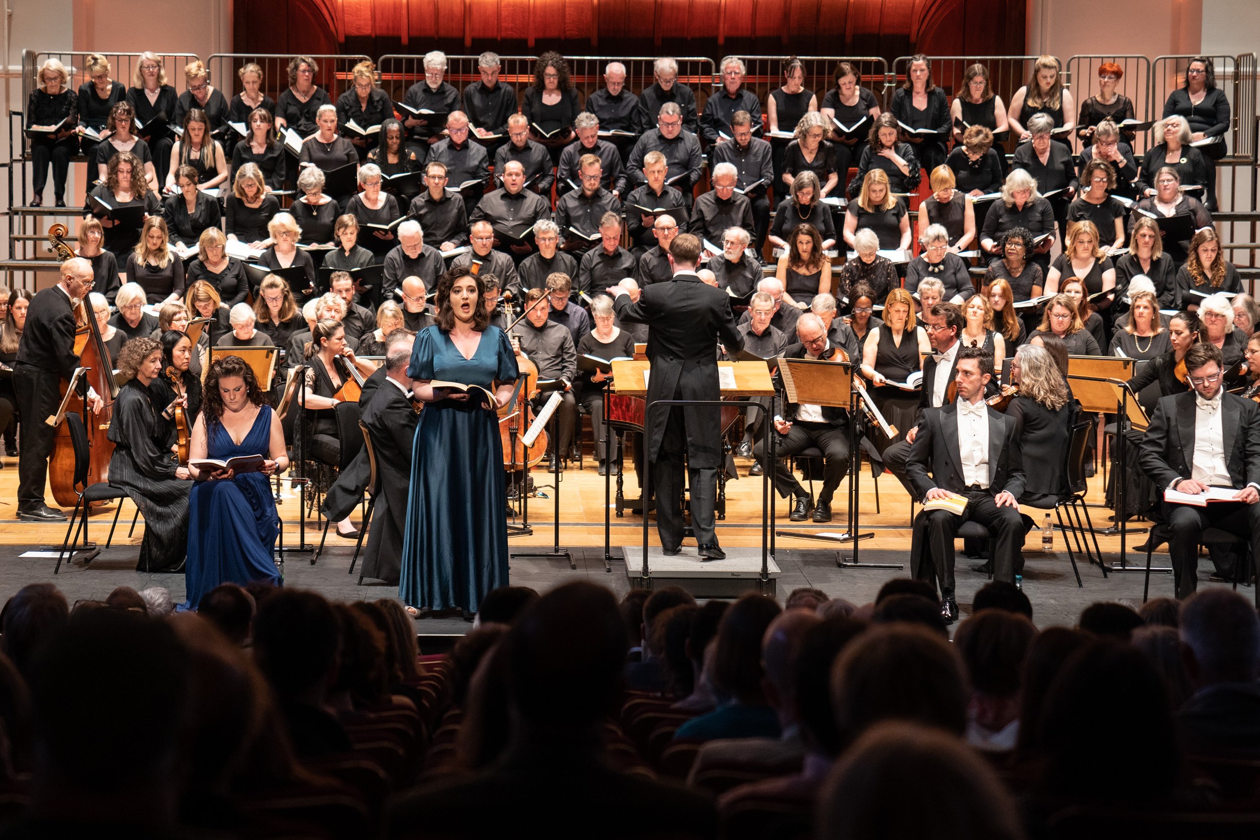  Photographer: LDN Photography; Conductor: Calum Fraser; Soprano: Susanna Fairbairn; Mezzo-soprano: Beth Taylor; Tenor: Joseph Doody; Bass: Thomas Humphries; Orchestra: Brandenburg Sinfonia 