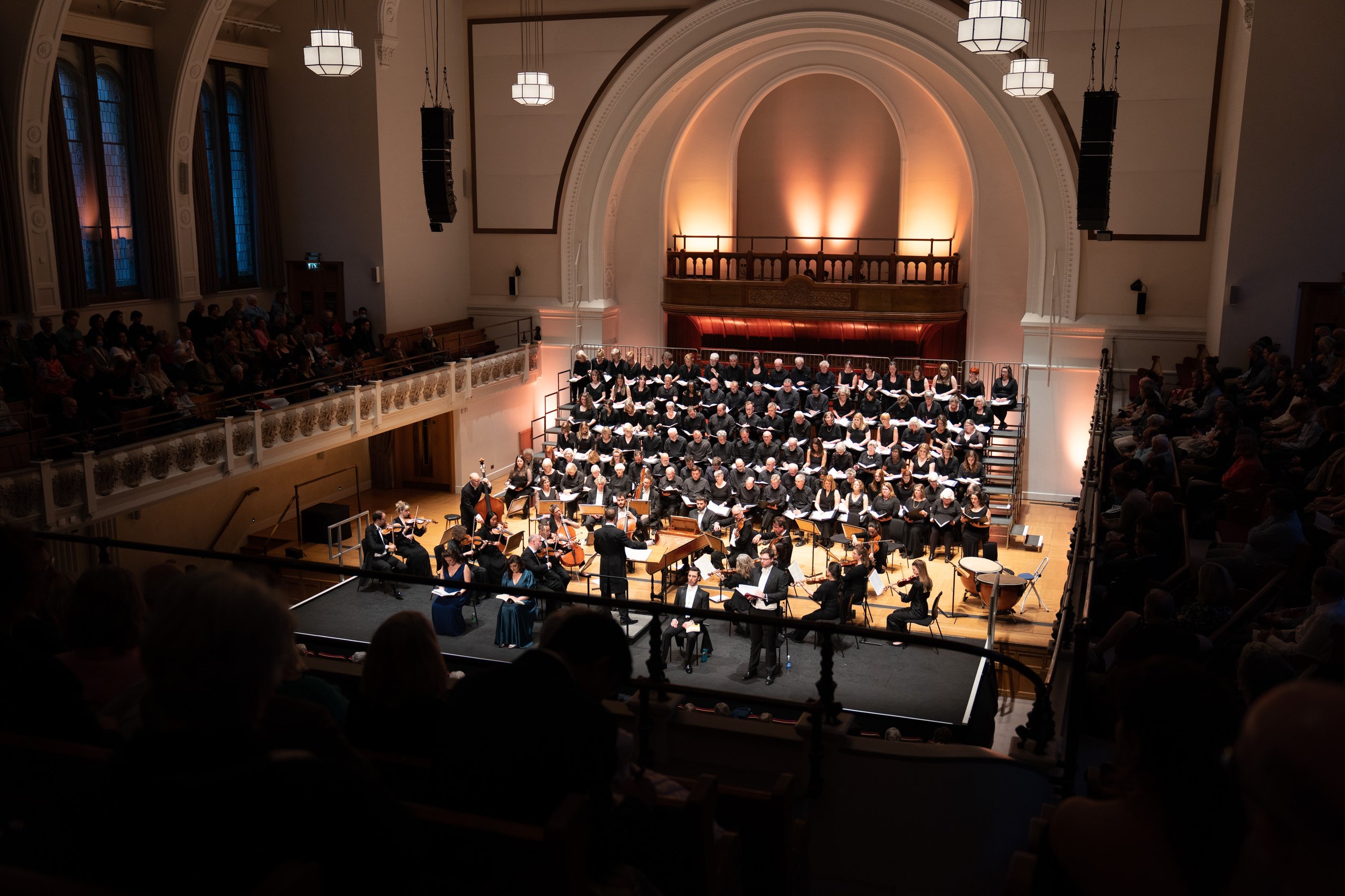  Photographer: LDN Photography; Conductor: Calum Fraser; Soprano: Susanna Fairbairn; Mezzo-soprano: Beth Taylor; Tenor: Joseph Doody; Bass: Thomas Humphries; Orchestra: Brandenburg Sinfonia 