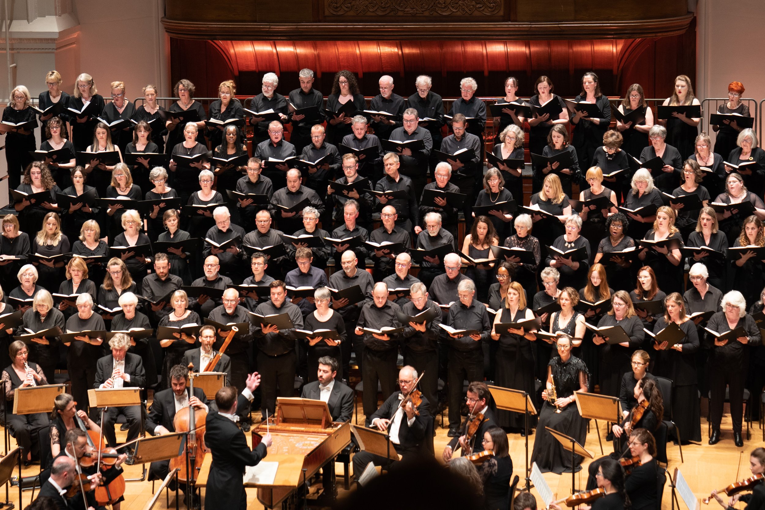  Photographer: LDN Photography; Conductor: Calum Fraser; Soprano: Susanna Fairbairn; Mezzo-soprano: Beth Taylor; Tenor: Joseph Doody; Bass: Thomas Humphries; Orchestra: Brandenburg Sinfonia 