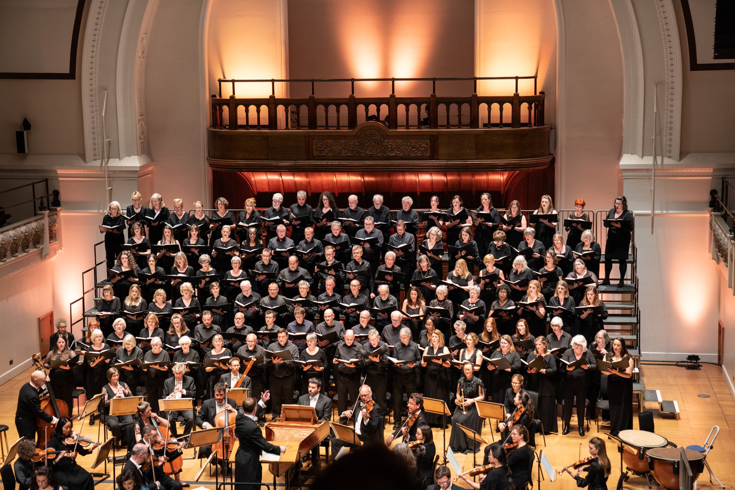  Photographer: LDN Photography; Conductor: Calum Fraser; Soprano: Susanna Fairbairn; Mezzo-soprano: Beth Taylor; Tenor: Joseph Doody; Bass: Thomas Humphries; Orchestra: Brandenburg Sinfonia 