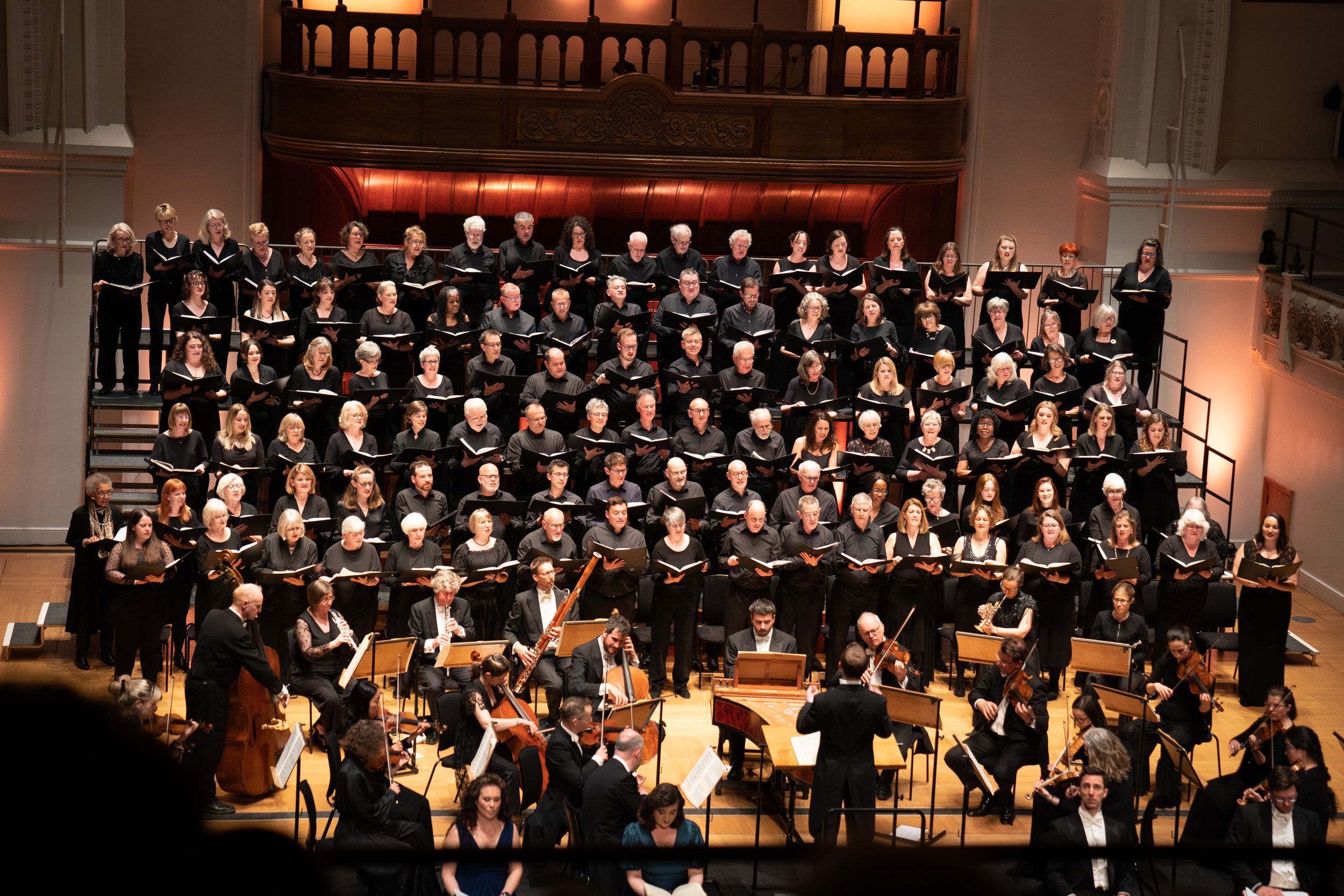  Photographer: LDN Photography; Conductor: Calum Fraser; Soprano: Susanna Fairbairn; Mezzo-soprano: Beth Taylor; Tenor: Joseph Doody; Bass: Thomas Humphries; Orchestra: Brandenburg Sinfonia 