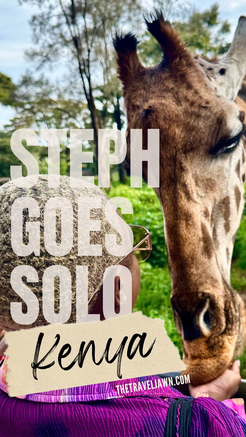 Steph Goes Solo in Kenya