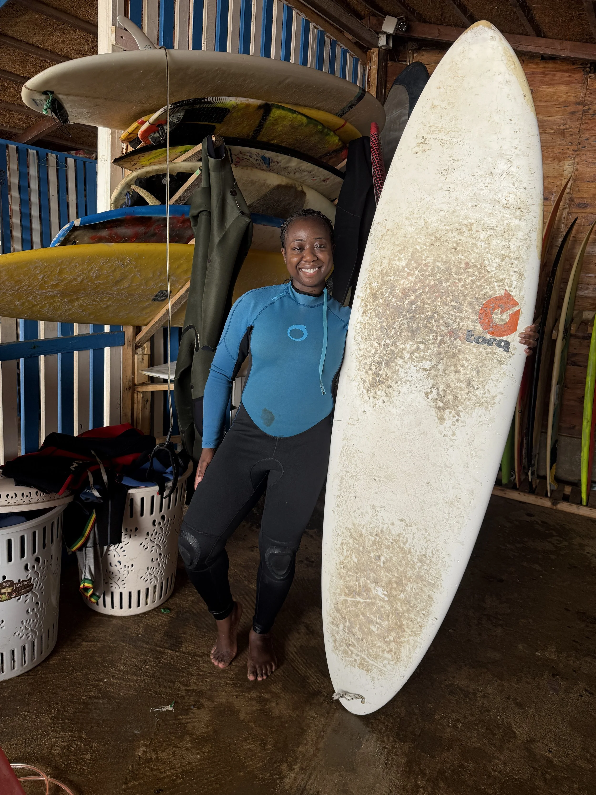 Surf lessons at Copacabana