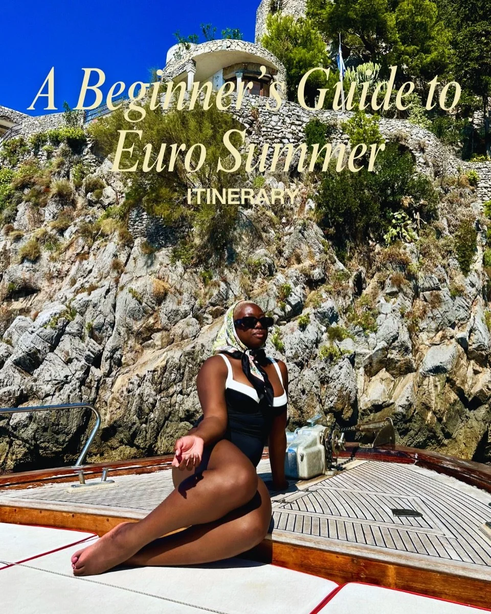 Euro Summer is here, basically &amp; I&rsquo;m here to help. Over 8 years of traveling to Europe in summer&hellip;and it never gets old for me!

For my beginners, what&rsquo;s your vibe? Beach, clubbing, adventure&hellip;let&rsquo;s get planning 😎
#