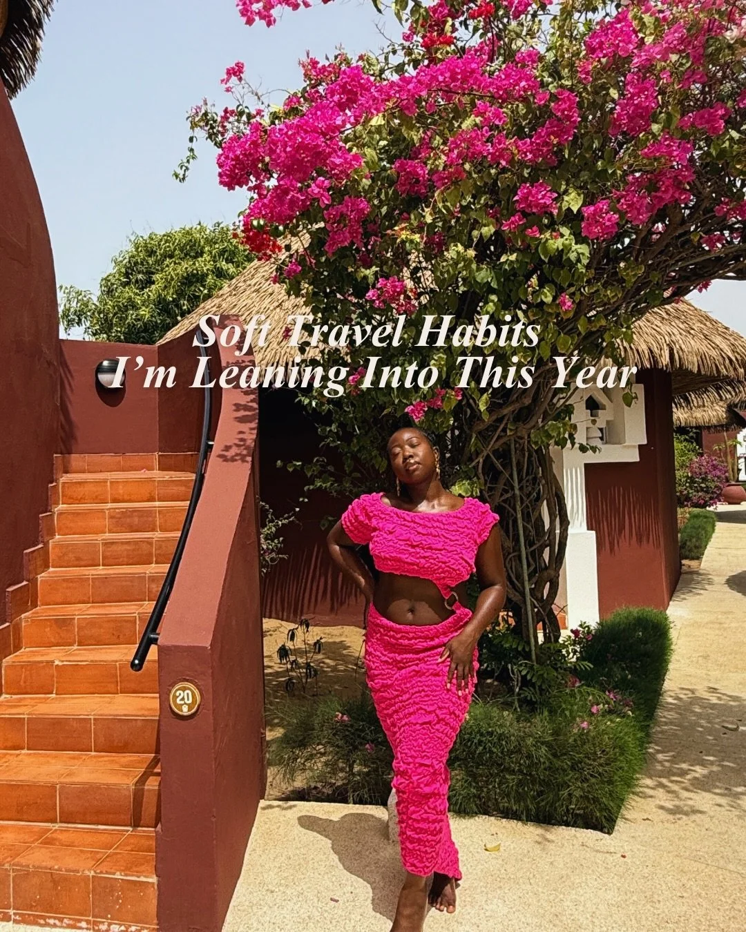 Embracing a new style and change of pace of travel. What&rsquo;s some of your #softtravel habits? #traveltips #travelessentials