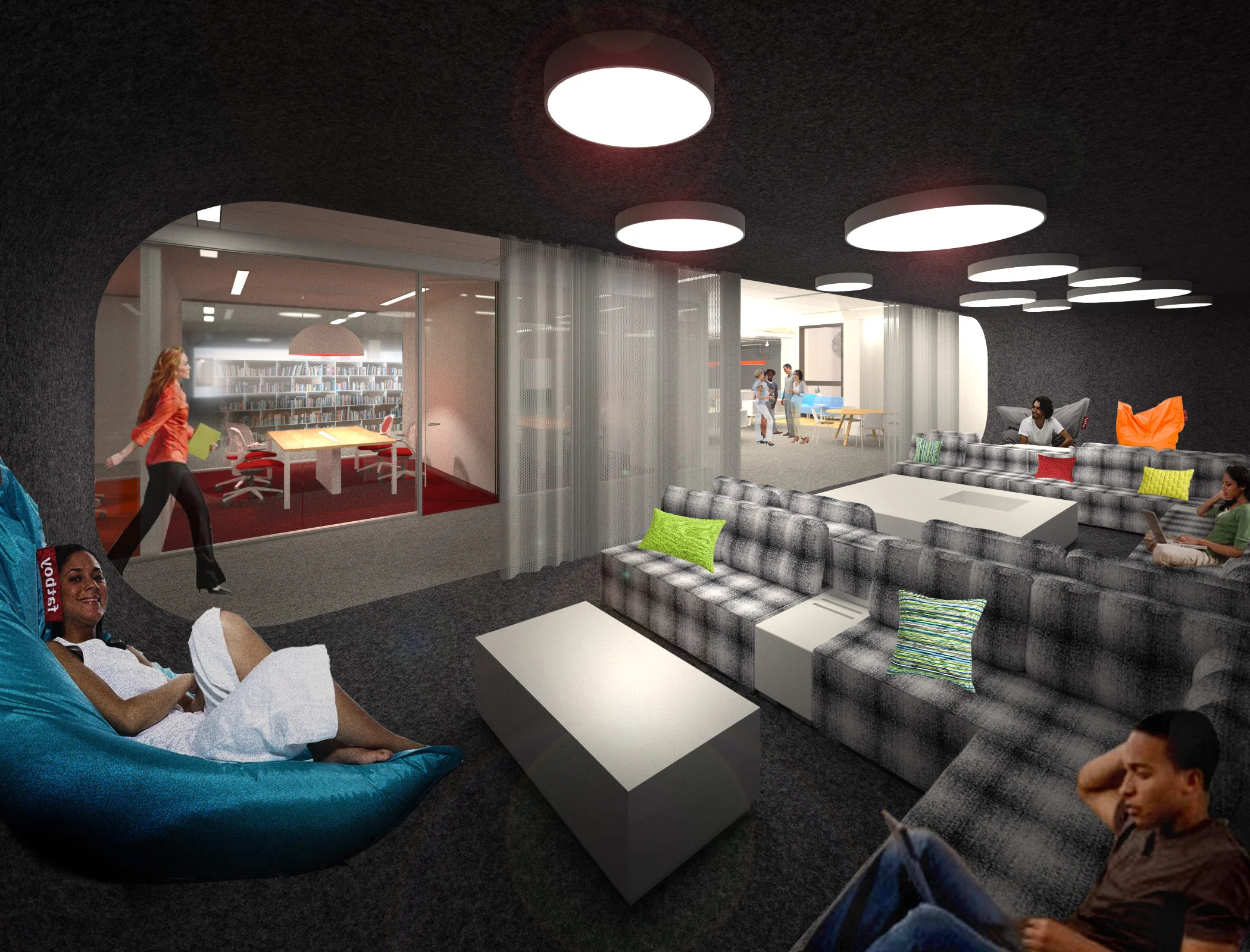 CSU Chico Meriam Library rendering