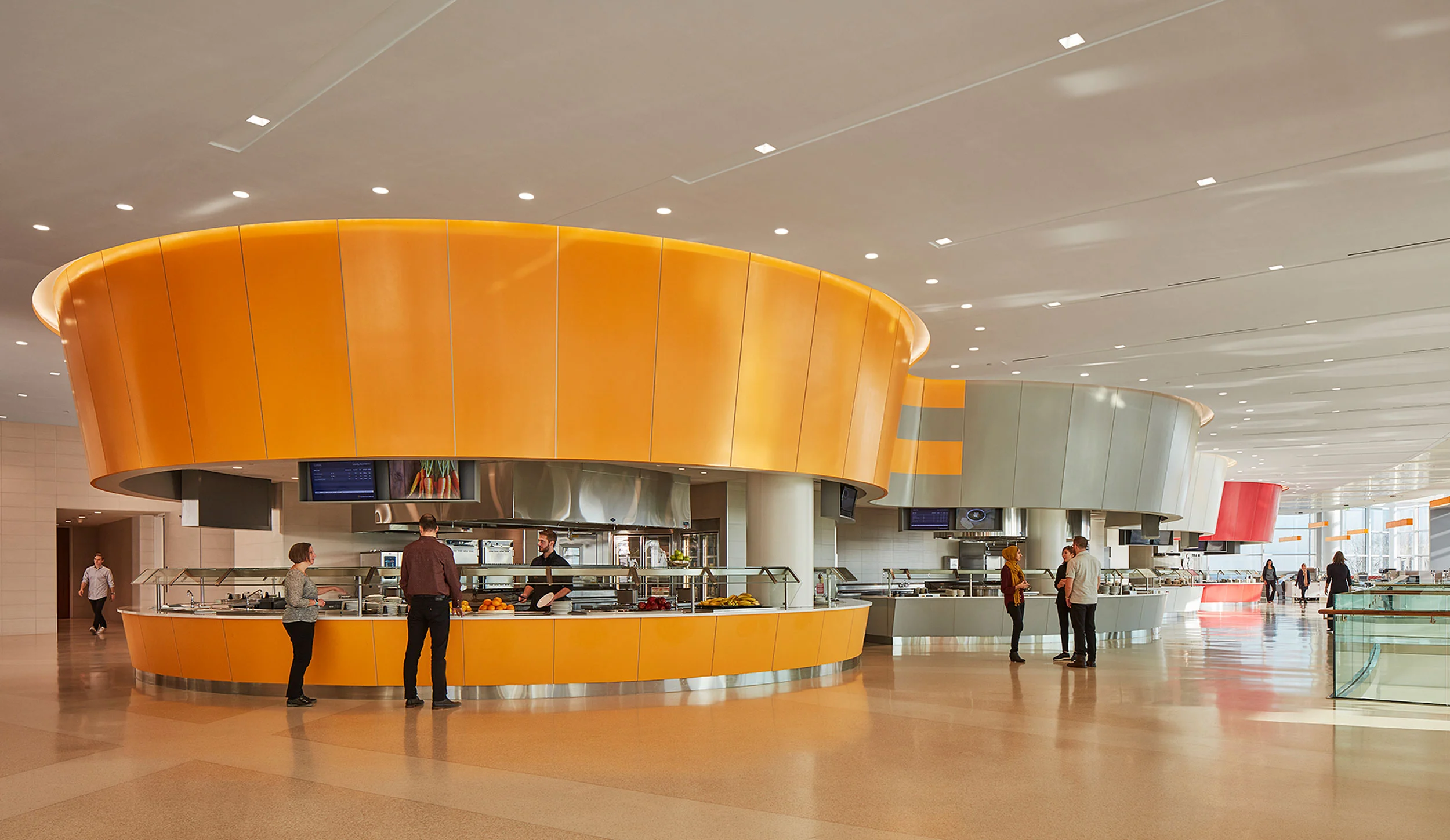Dining Hall, Northwestern Mutual, Milwaukee, WI (Photo by Tom Harris)