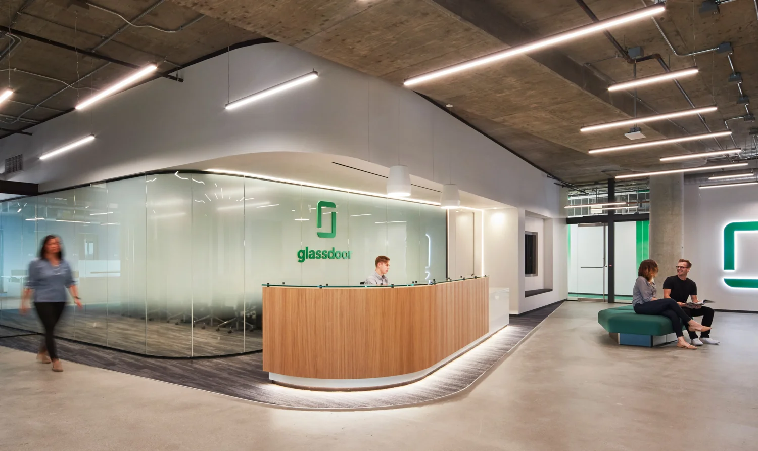 Reception, Glassdoor, Chicago, IL (Photo by Tom Harris)