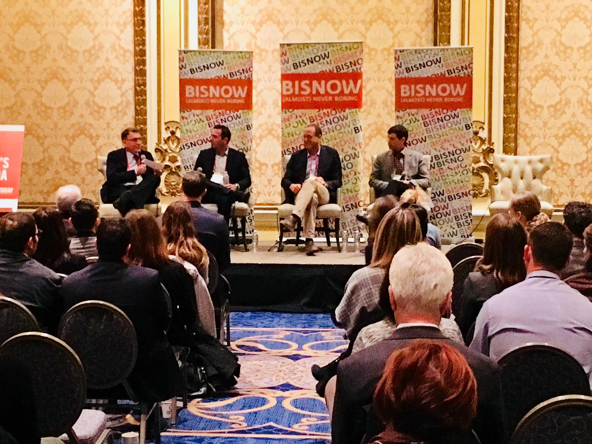 Principal Joe Valerio Moderates Discussion Panel at Biznow's Student Housing Event