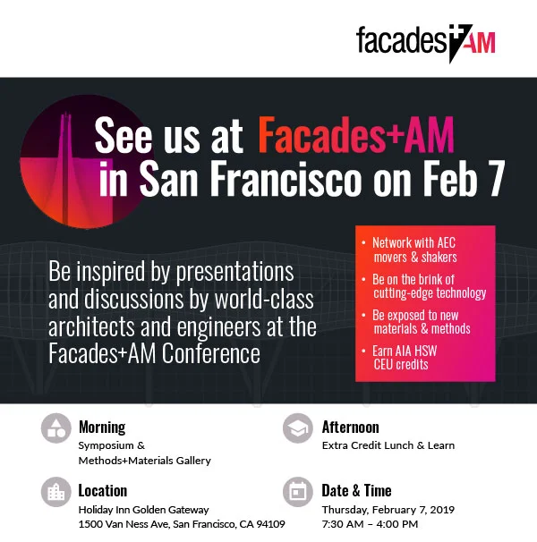 Joe Valerio will co-chair the Facades+ Conference in San Francisco