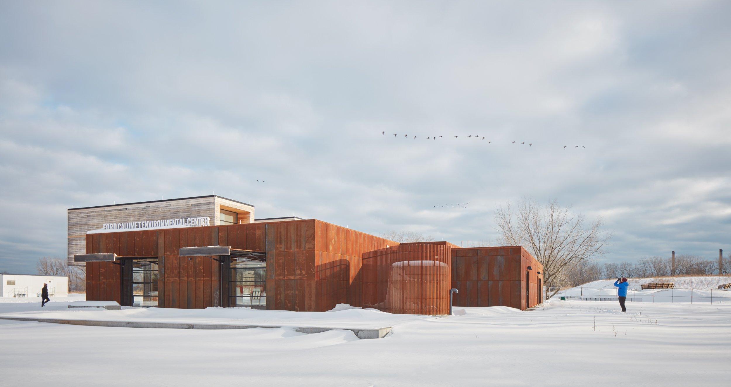  Ford Calumet Environmental Center at Big Marsh Park by Valerio Dewalt Train 