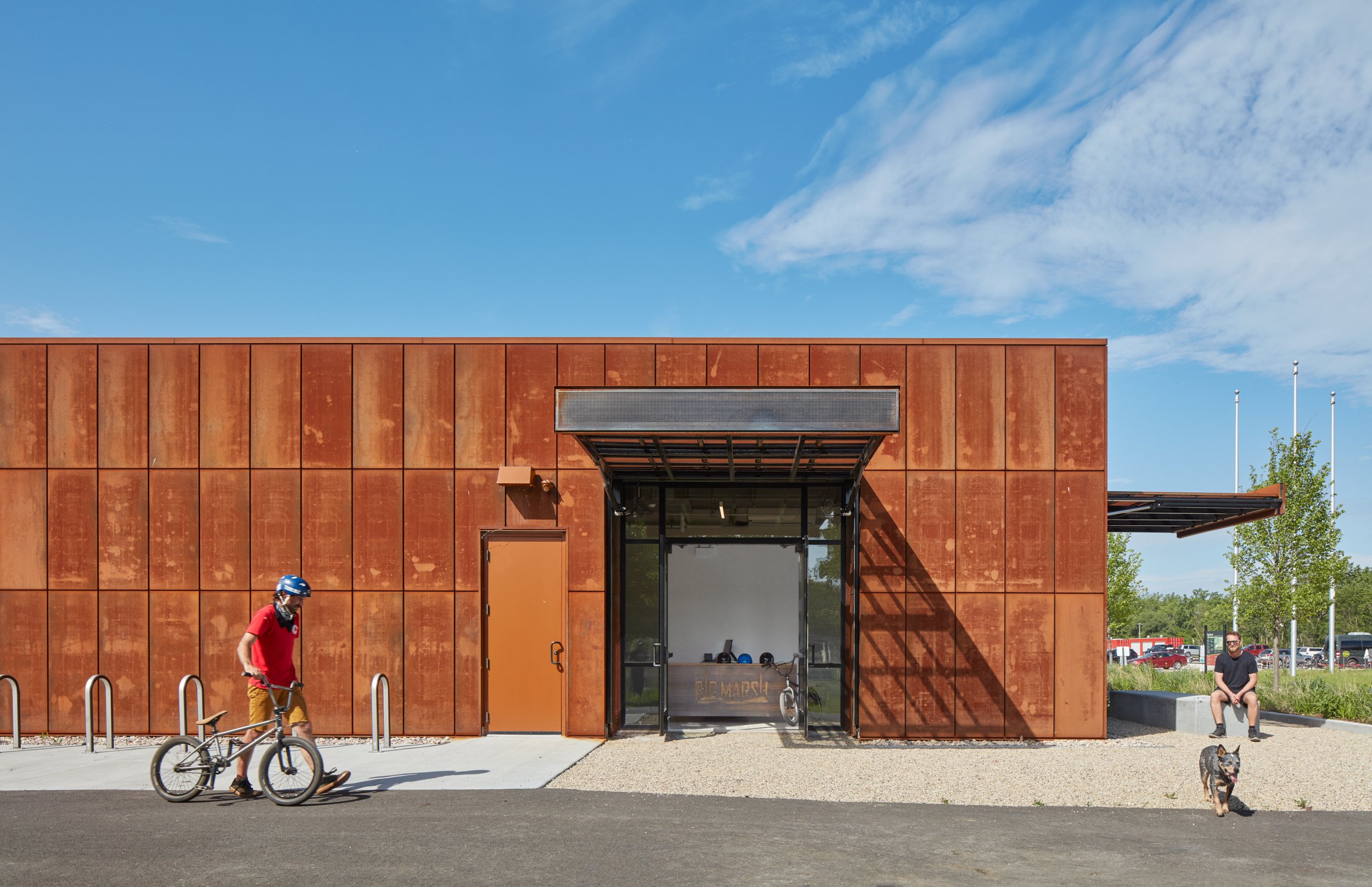  Ford Calumet Environmental Center at Big Marsh Park by Valerio Dewalt Train 