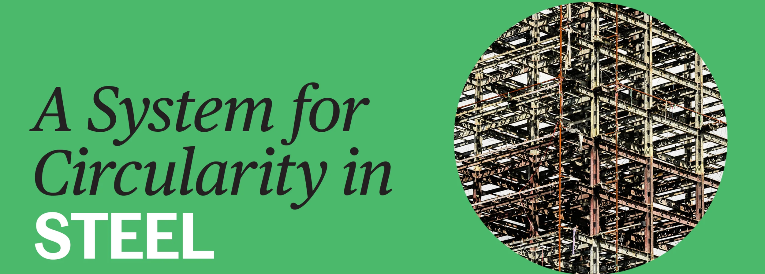 VDT Contributes to "A System for Circularity in Steel"