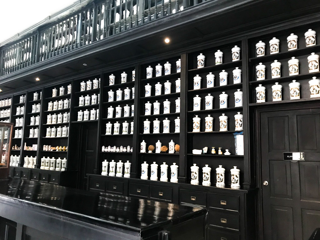 Many things about Cuba seemed “old school” like this pharmacy