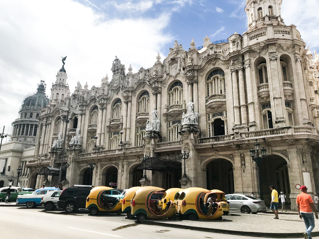 Unfortunately, the infrastructure has not been kept up but the architecture reminded me a lot of Europe