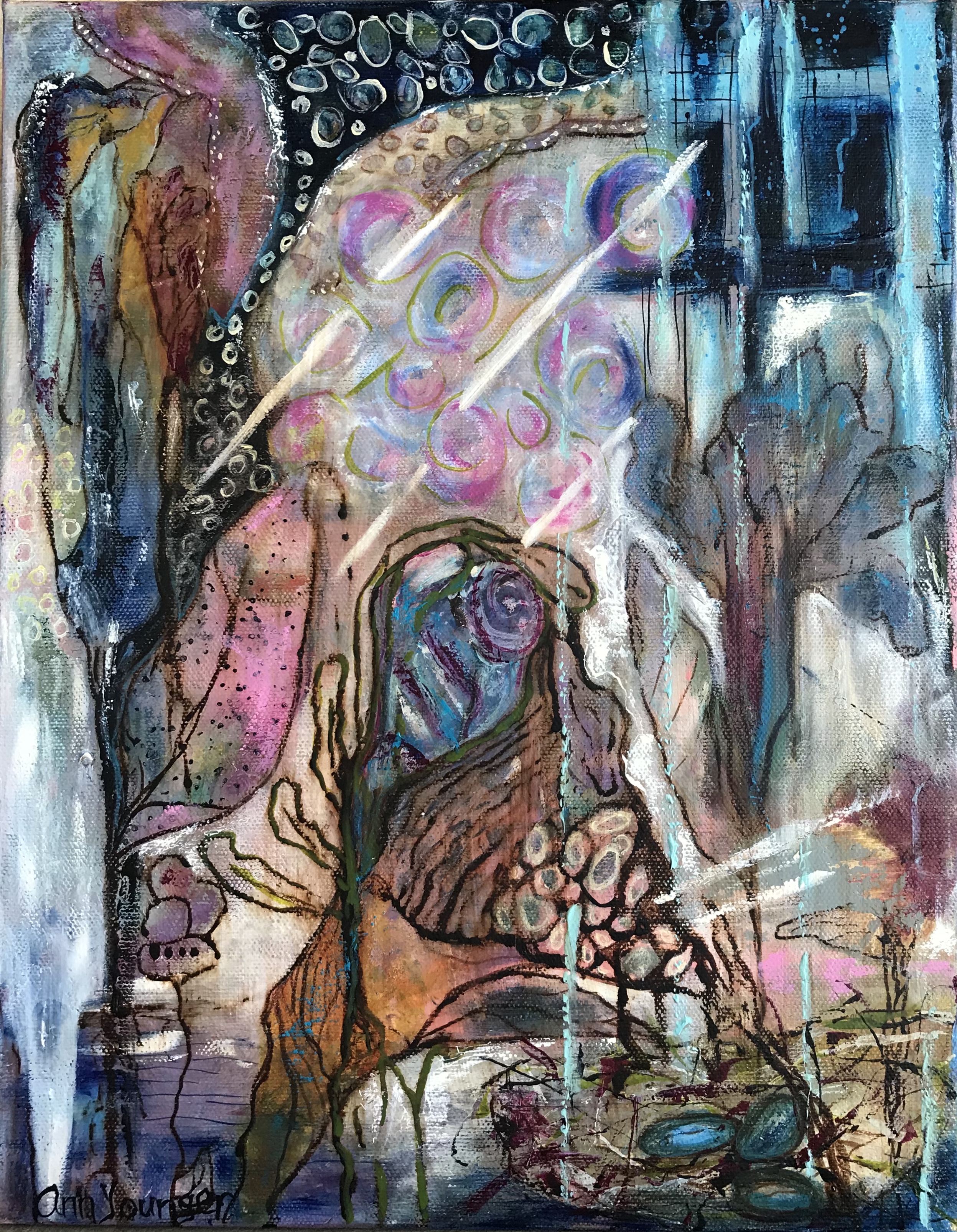 “Becoming Visible” 11x14