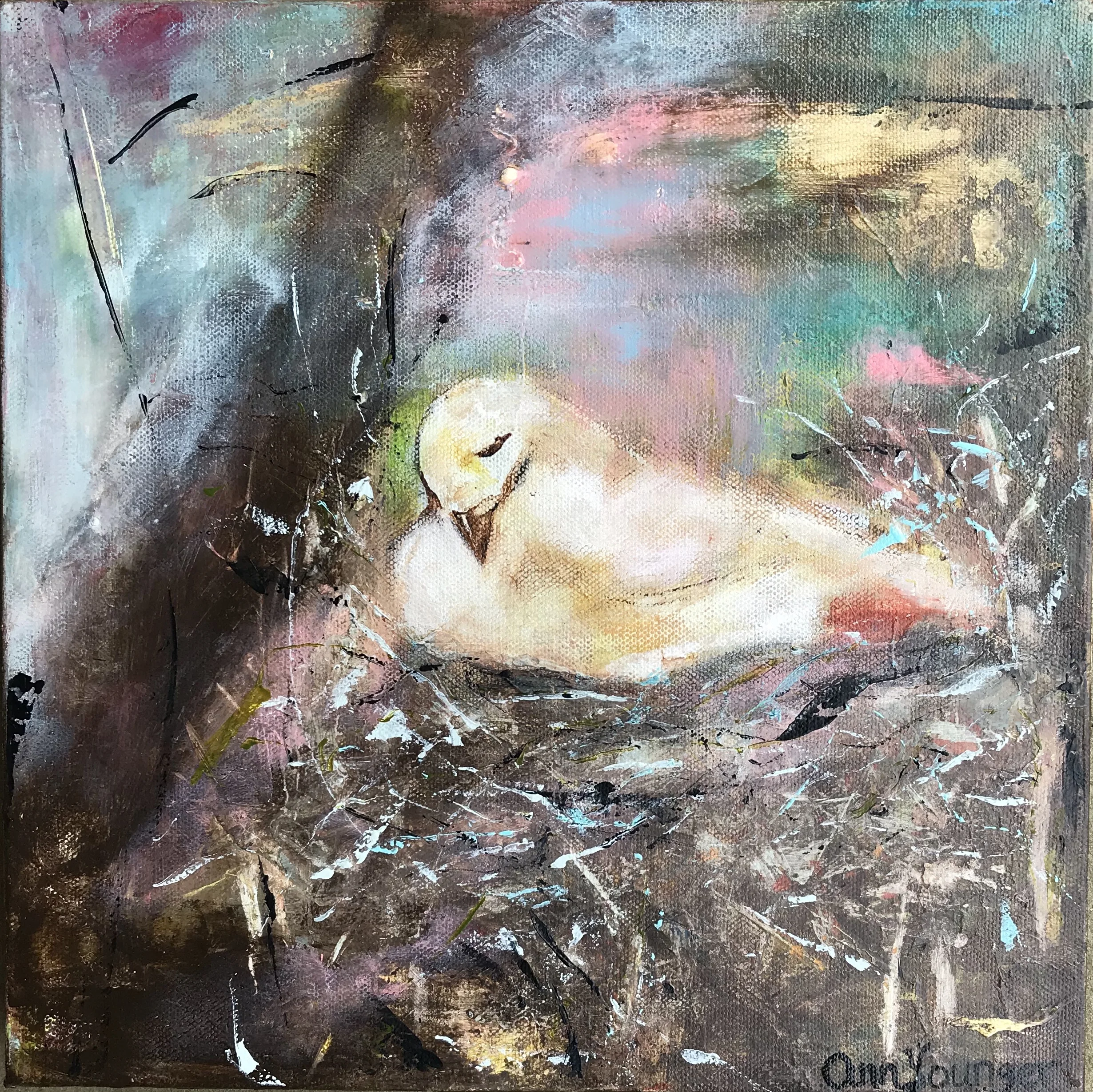 “Patiently Waiting” 12x12