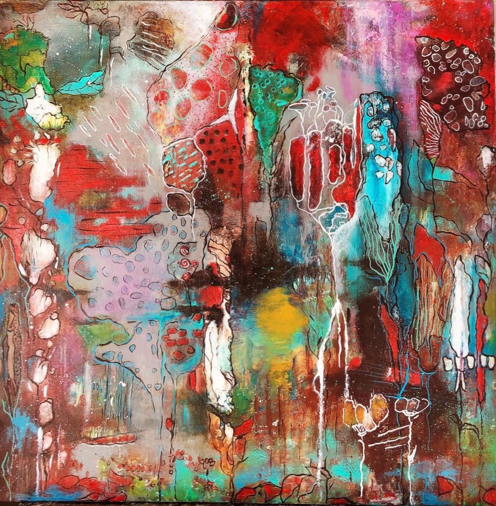 Legacy of Faith 24x24 acrylic/oil