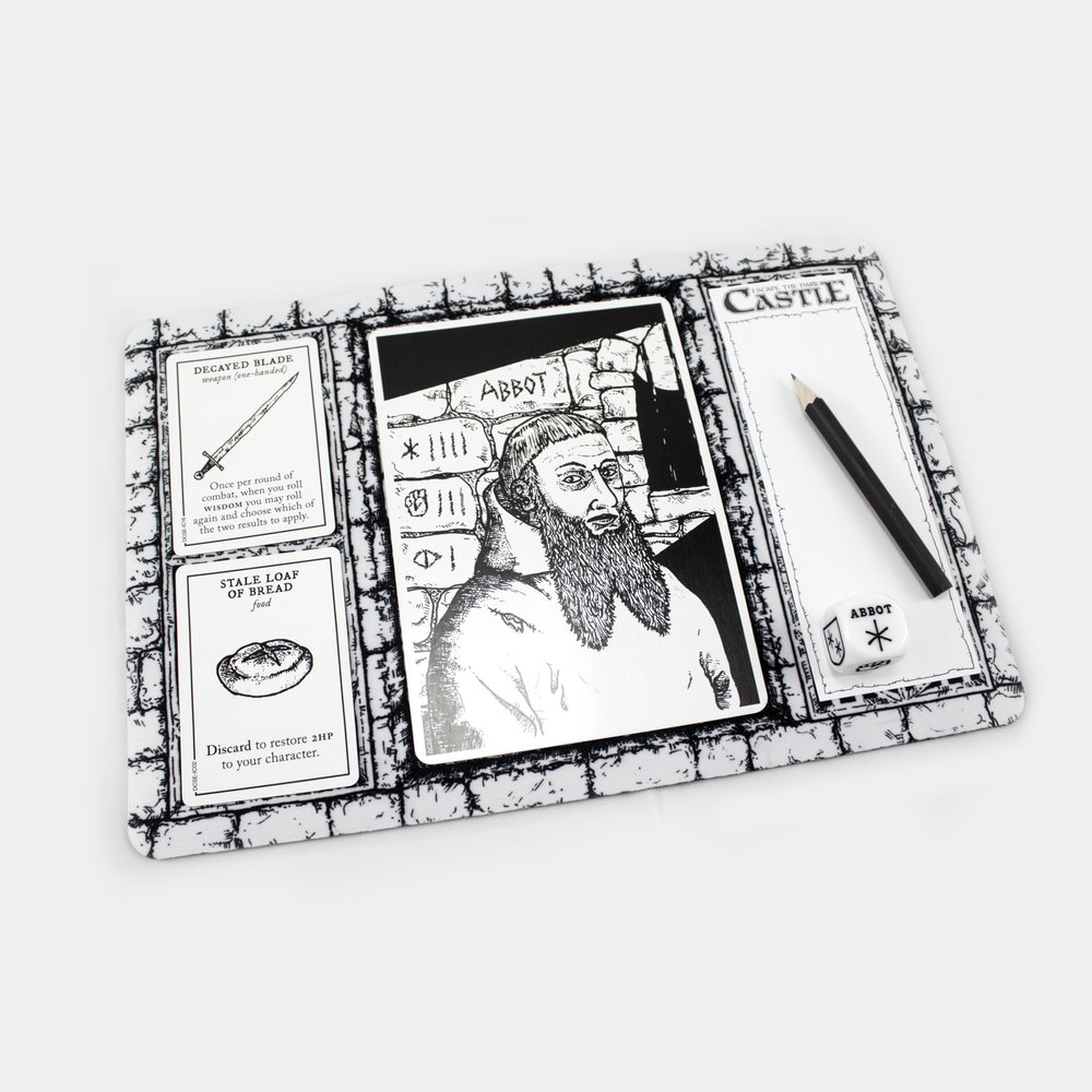 ESCAPE The Dark sector misión alfombra Play Mat themeborne Juego de Cartas de tablero