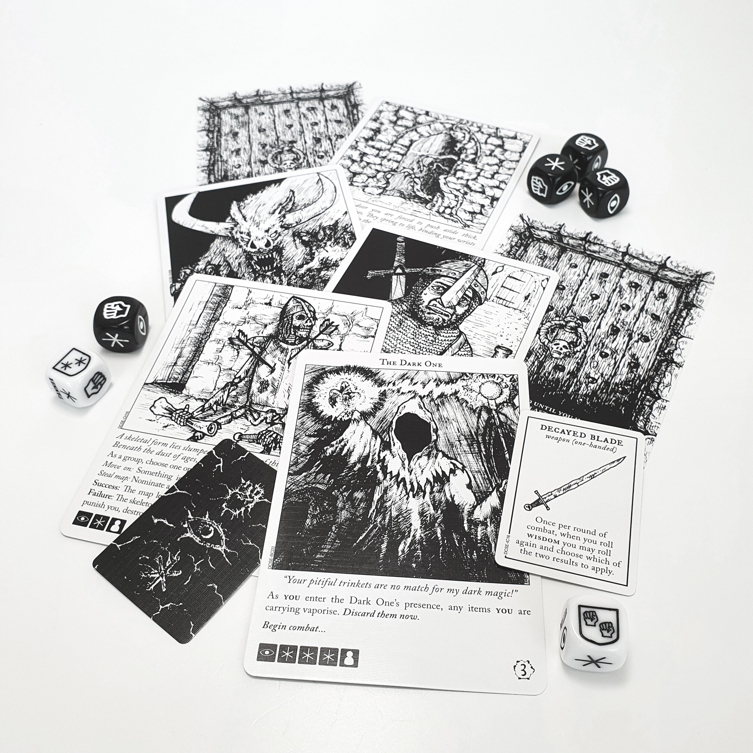 Escape The Dark Castle Prisoner Playmat Themeborne Board Card Game Expansion 